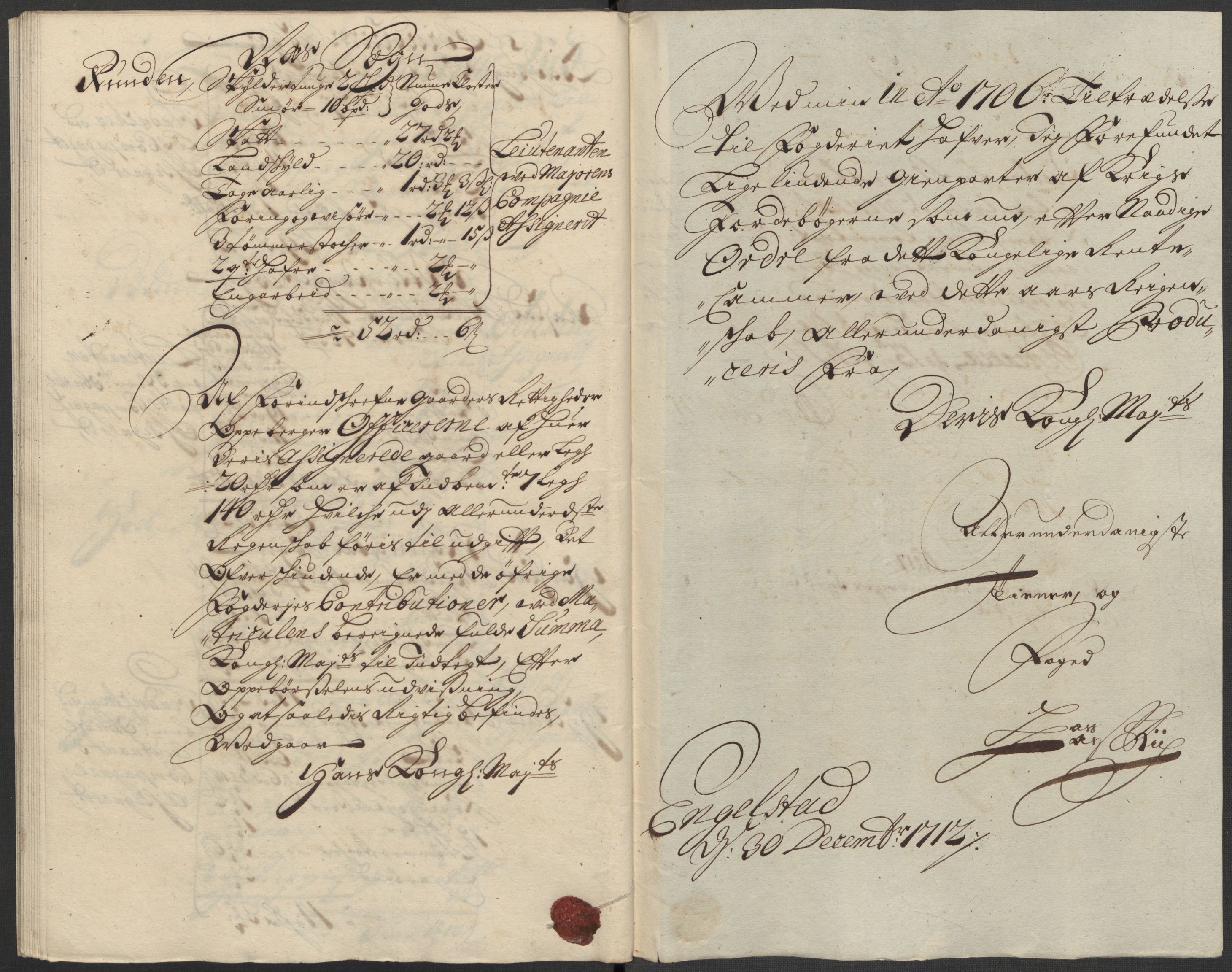 Rentekammeret inntil 1814, Reviderte regnskaper, Fogderegnskap, AV/RA-EA-4092/R12/L0722: Fogderegnskap Øvre Romerike, 1712, p. 251