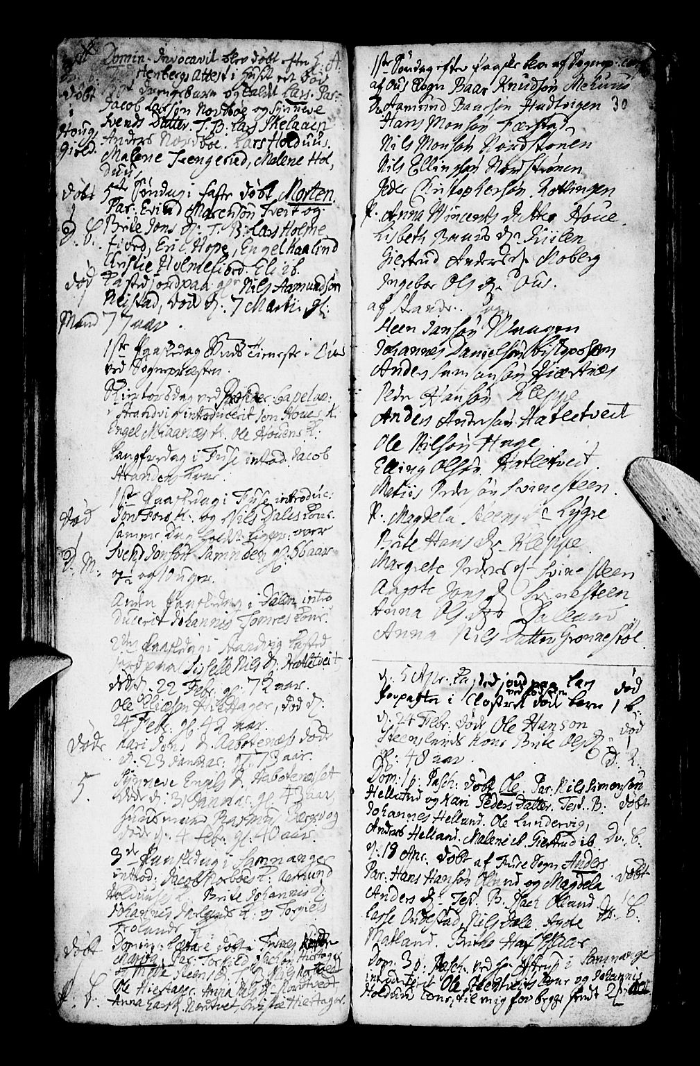 Os sokneprestembete, SAB/A-99929: Parish register (official) no. A 9, 1766-1779, p. 30