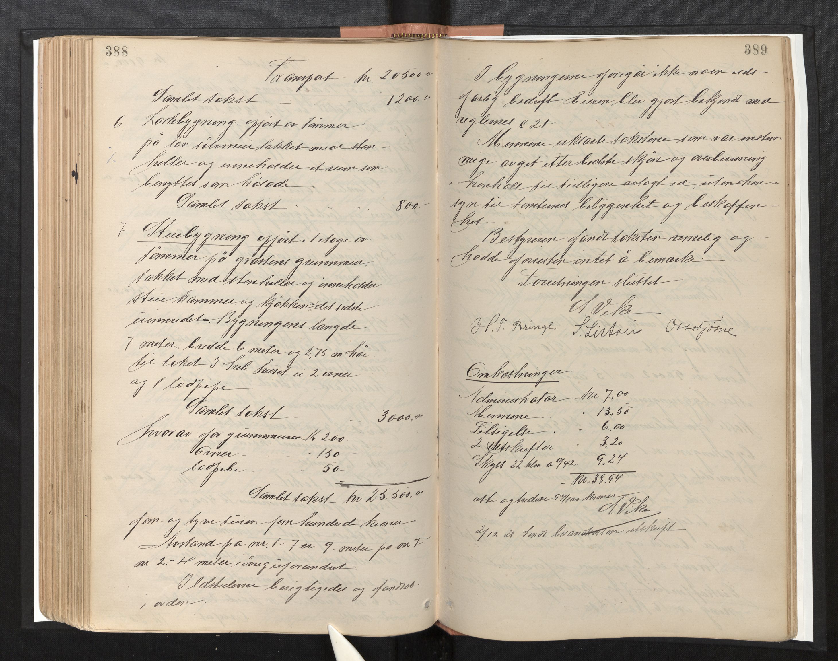 Lensmannen i Luster, AV/SAB-A-29301/0012/L0004: Branntakstprotokoll, 1885-1929, p. 388-389