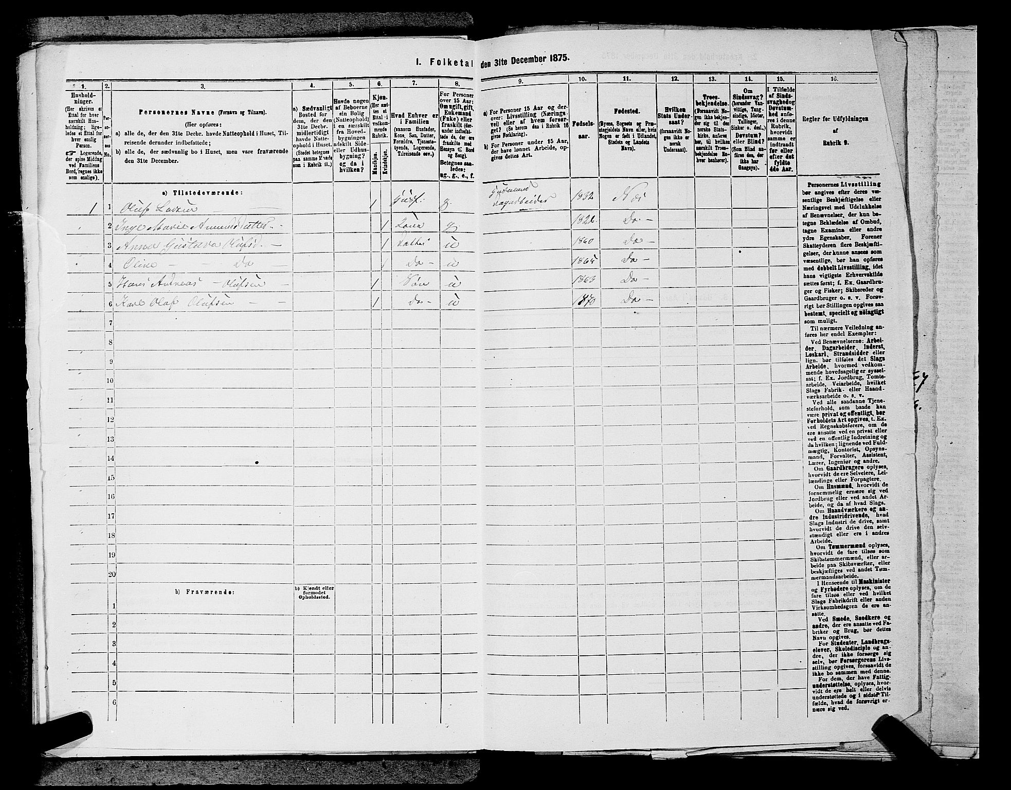 RA, 1875 census for 0236P Nes, 1875, p. 1024