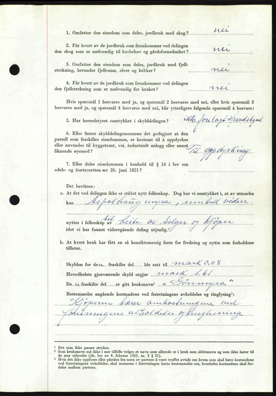 Romsdal sorenskriveri, AV/SAT-A-4149/1/2/2C: Mortgage book no. A32, 1950-1950, Diary no: : 101/1950