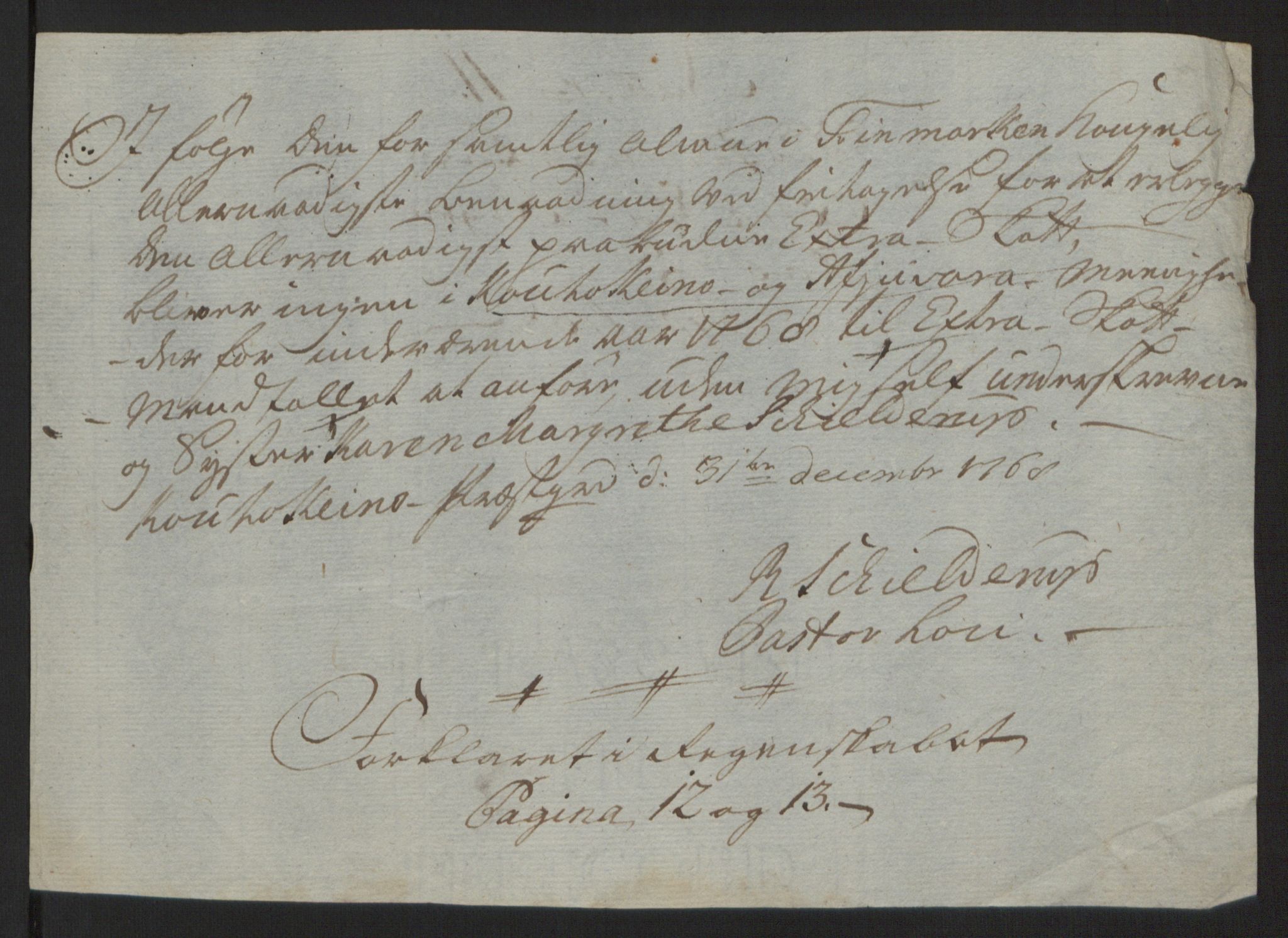 Rentekammeret inntil 1814, Reviderte regnskaper, Fogderegnskap, AV/RA-EA-4092/R69/L4910: Ekstraskatten  Finnmark/Vardøhus, 1762-1772, p. 281