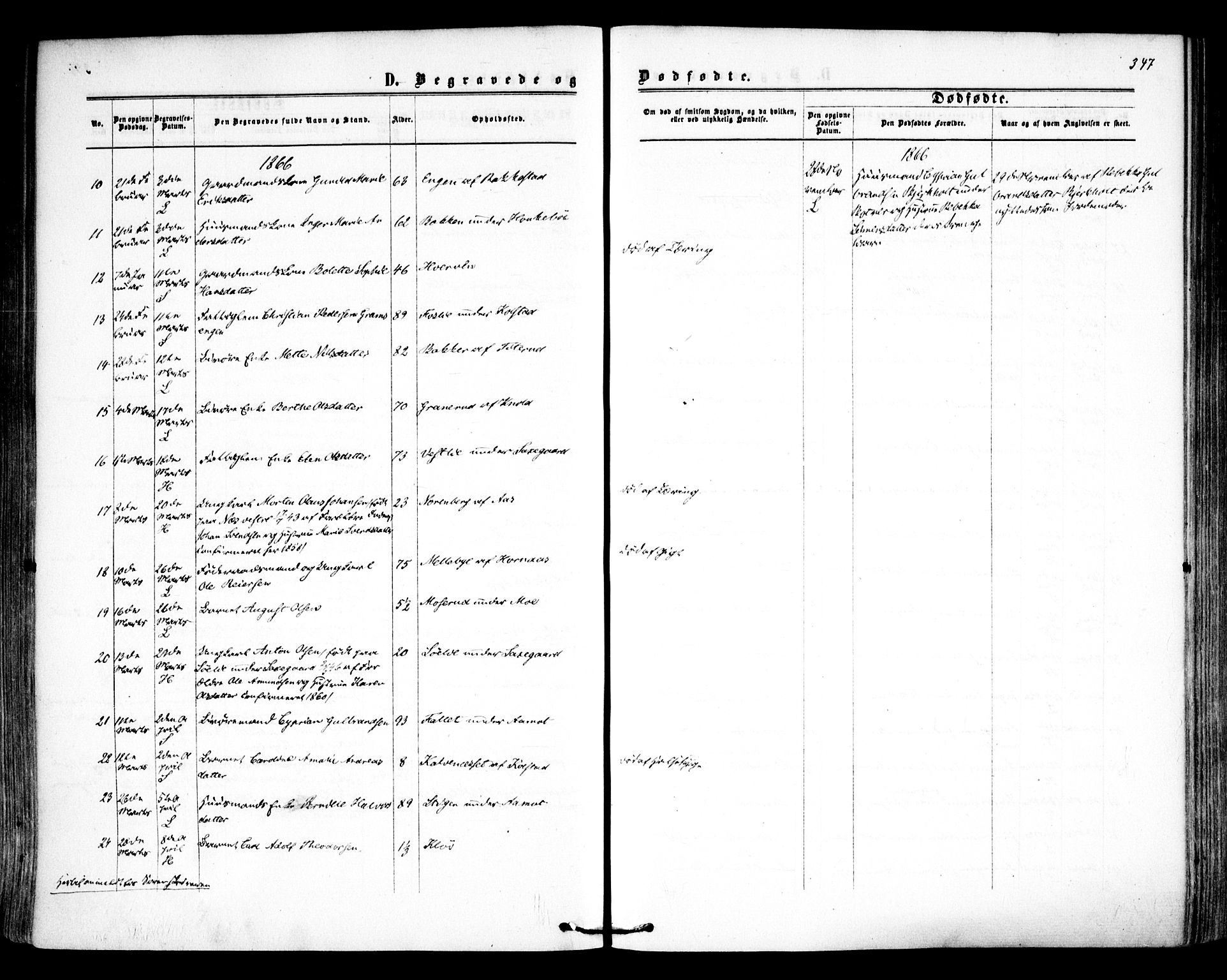 Høland prestekontor Kirkebøker, AV/SAO-A-10346a/F/Fa/L0011: Parish register (official) no. I 11, 1862-1869, p. 347