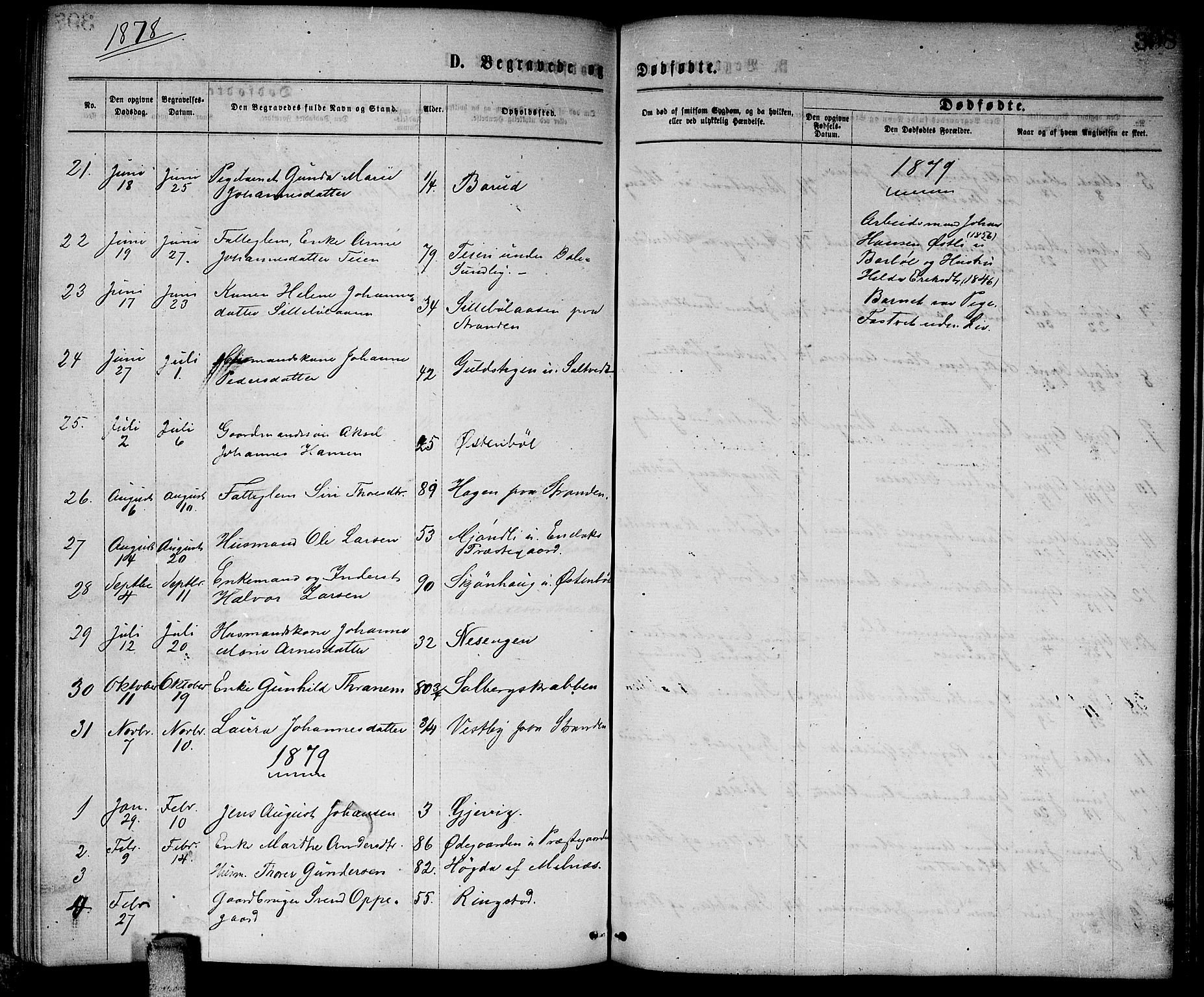 Enebakk prestekontor Kirkebøker, SAO/A-10171c/G/Ga/L0005: Parish register (copy) no. I 5, 1867-1888, p. 398