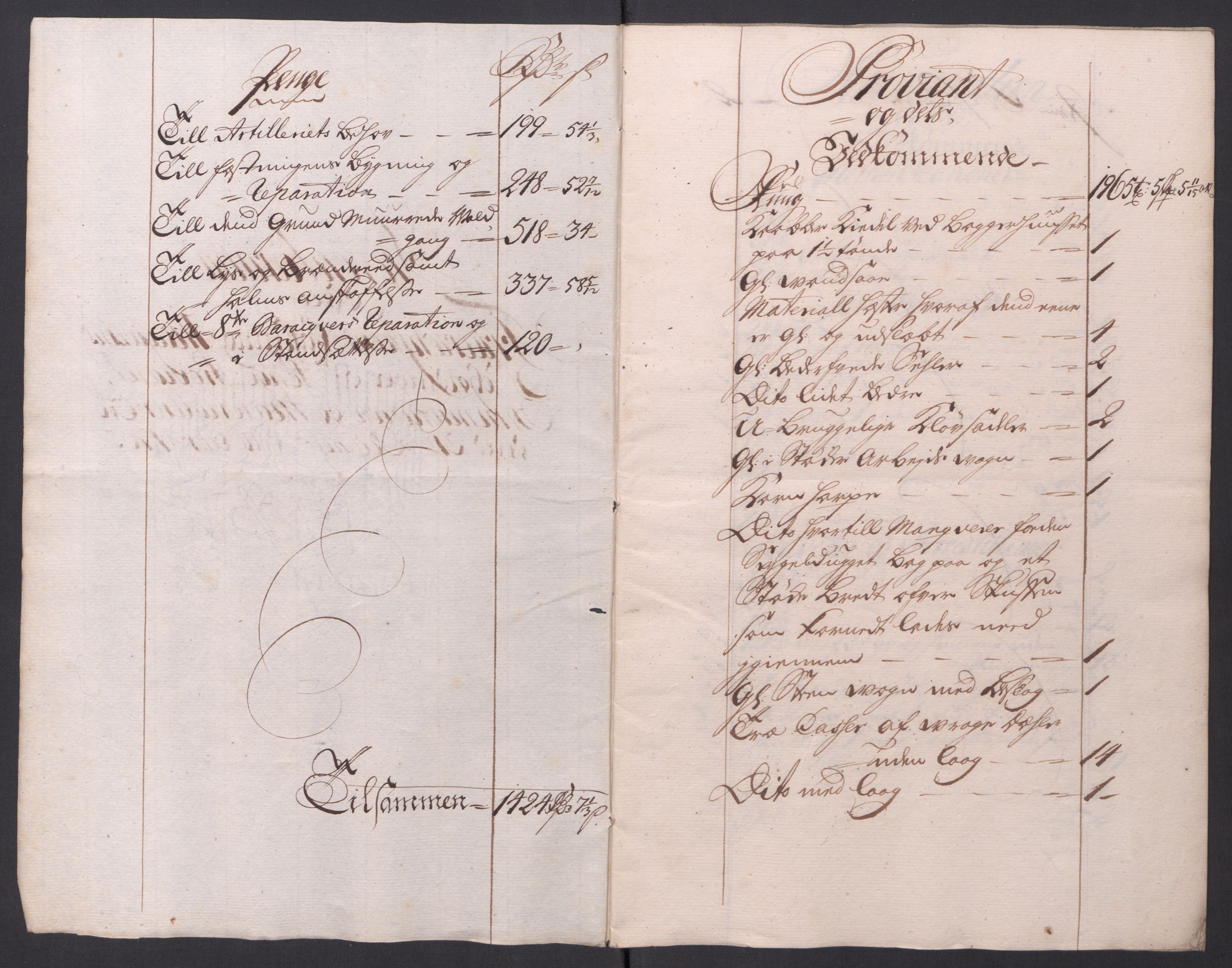 Kommanderende general (KG I) med Det norske krigsdirektorium, AV/RA-EA-5419/D/L0154: Fredriksten festning: Brev, inventarfortegnelser og regnskapsekstrakter, 1730-1739, p. 362