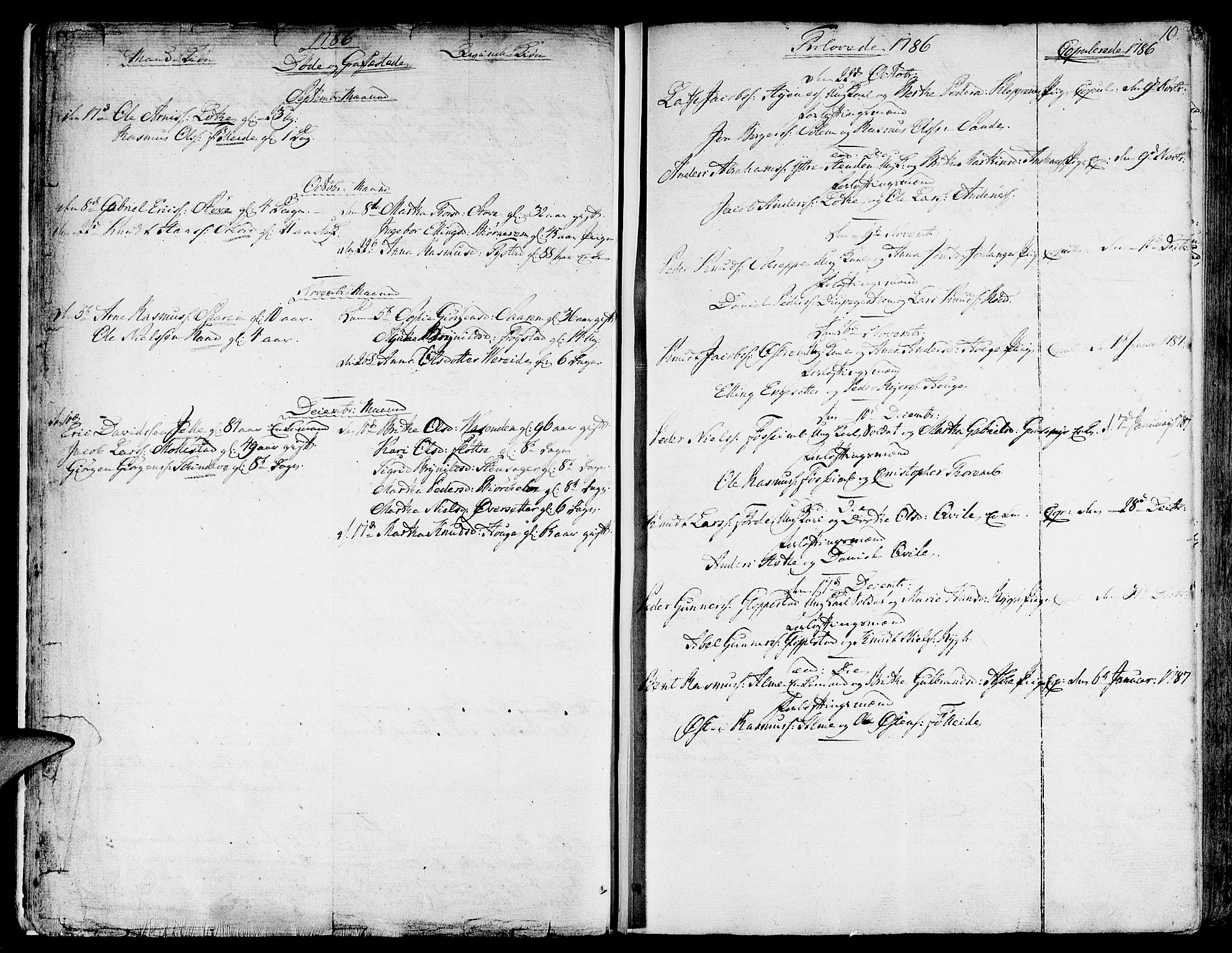 Gloppen sokneprestembete, AV/SAB-A-80101/H/Haa/Haaa/L0005: Parish register (official) no. A 5, 1785-1815, p. 10