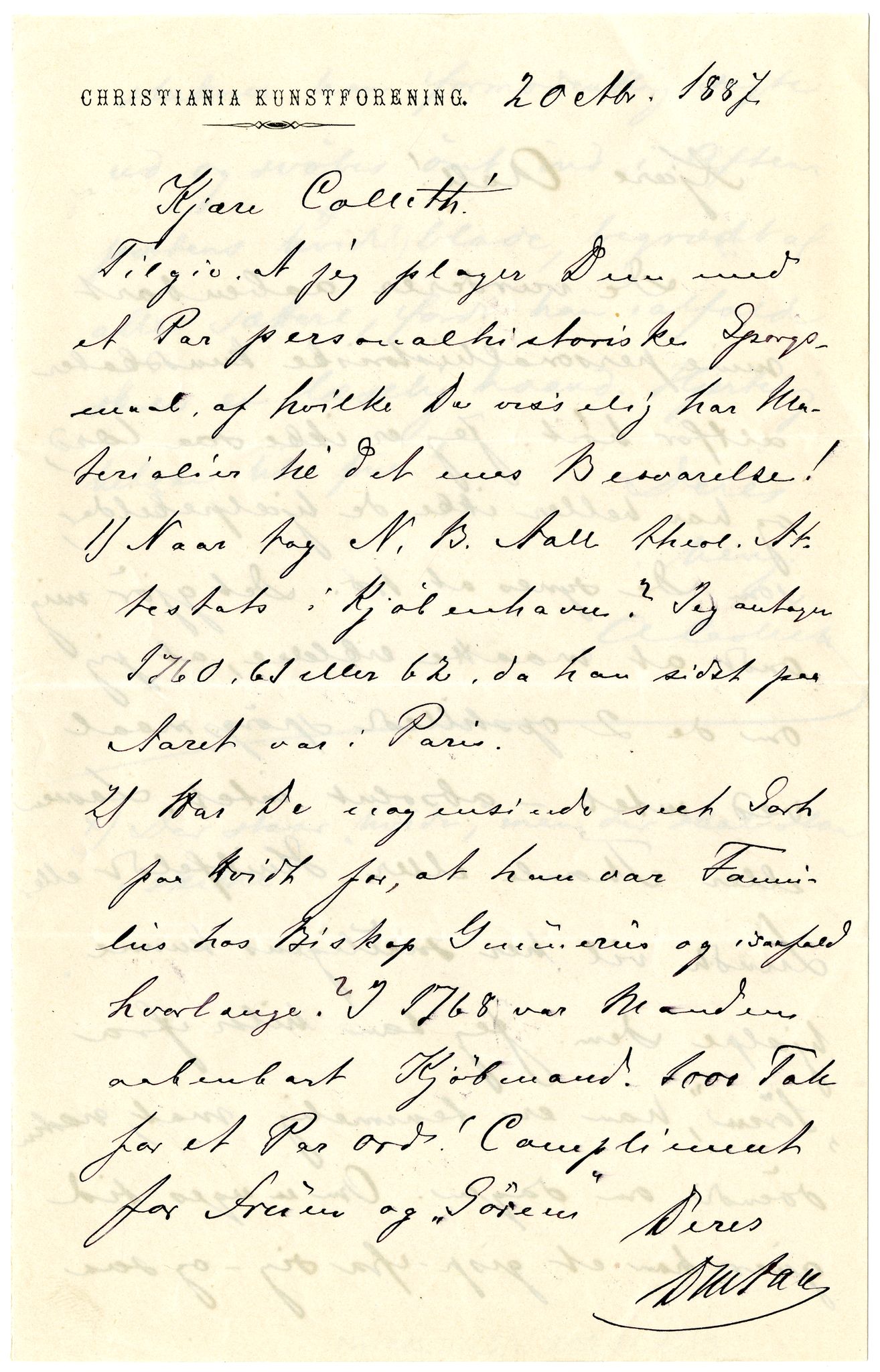 Diderik Maria Aalls brevsamling, NF/Ark-1023/F/L0002: D.M. Aalls brevsamling. B - C, 1799-1889, p. 368