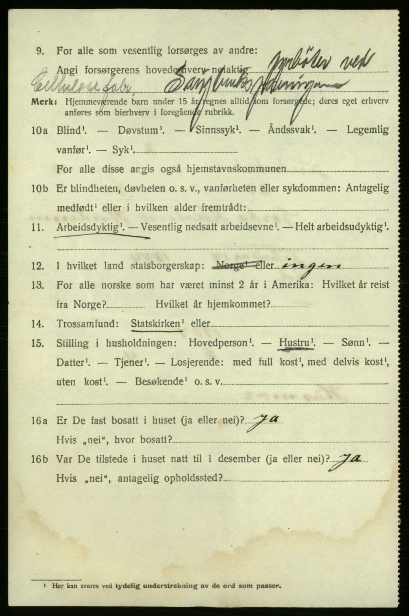 SAO, 1920 census for Fredrikshald, 1920, p. 28038