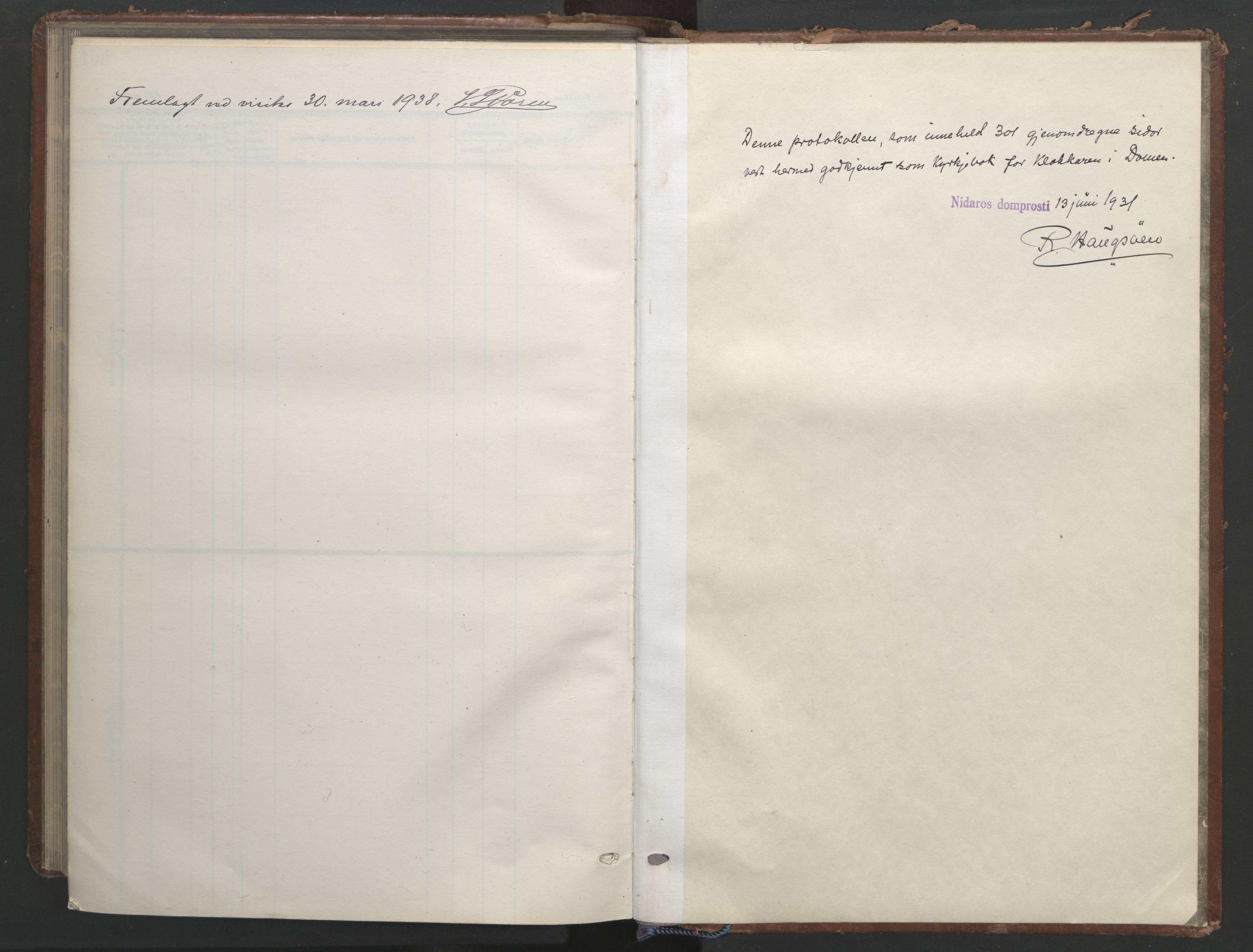 Ministerialprotokoller, klokkerbøker og fødselsregistre - Sør-Trøndelag, SAT/A-1456/601/L0100: Parish register (copy) no. 601C18, 1931-1946, p. 176