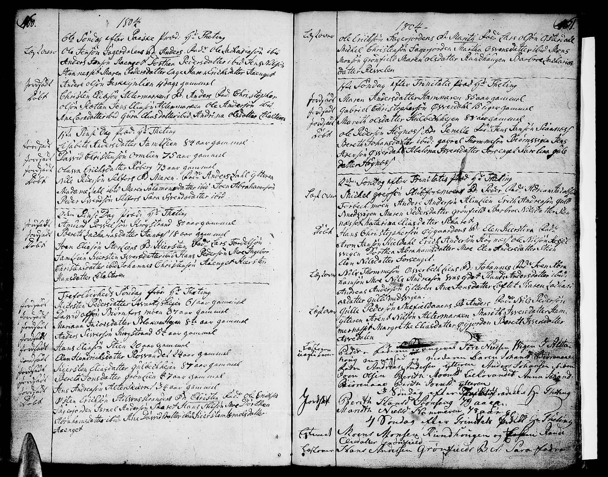 Ministerialprotokoller, klokkerbøker og fødselsregistre - Nordland, AV/SAT-A-1459/825/L0349: Parish register (official) no. 825A05 /2, 1790-1806, p. 460-461