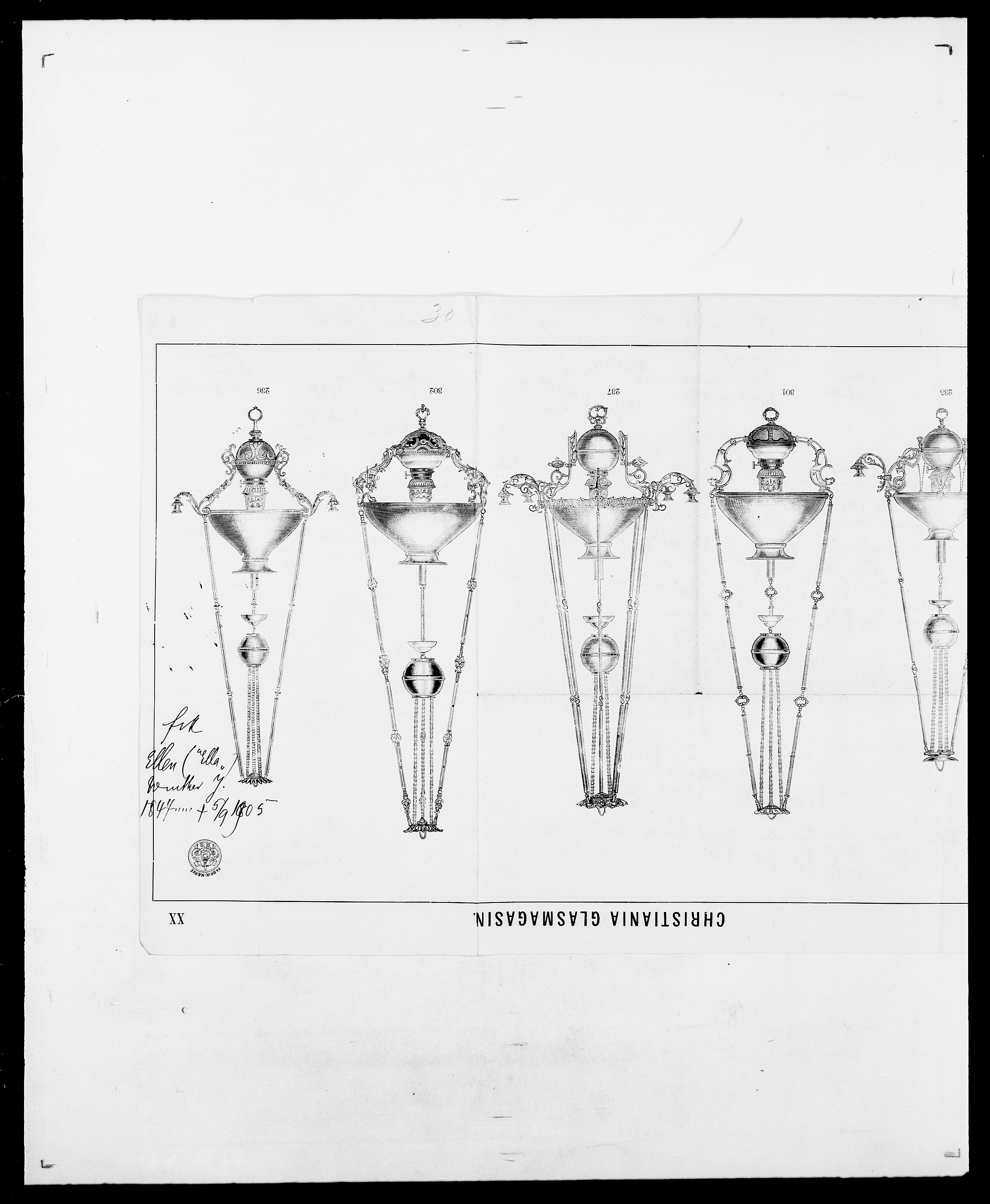 Delgobe, Charles Antoine - samling, AV/SAO-PAO-0038/D/Da/L0020: Irgens - Kjøsterud, p. 281