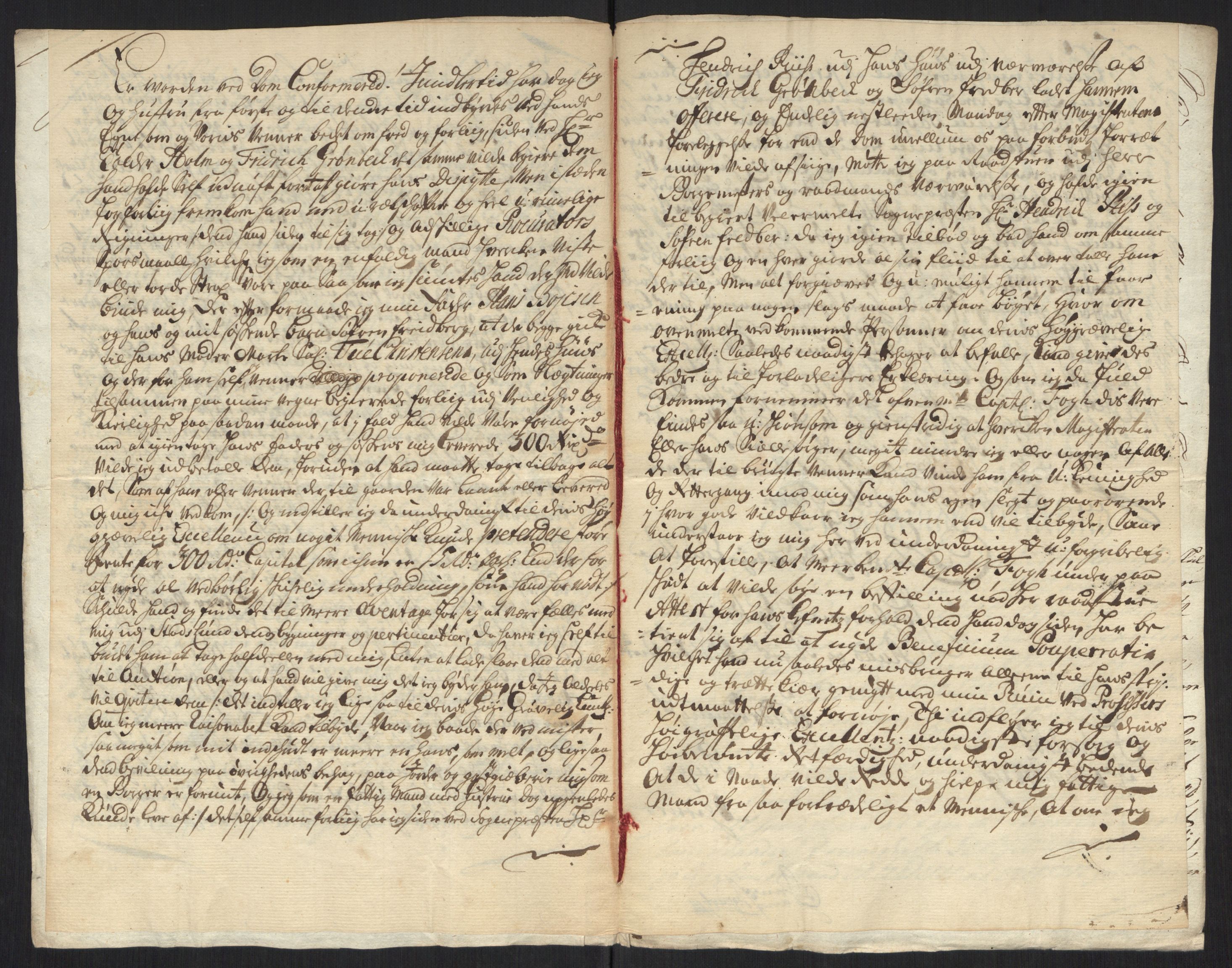 Stattholderembetet 1572-1771, AV/RA-EA-2870/Ef/L0107: Brev fra embetsmenn og andre, 1733-1734, p. 154