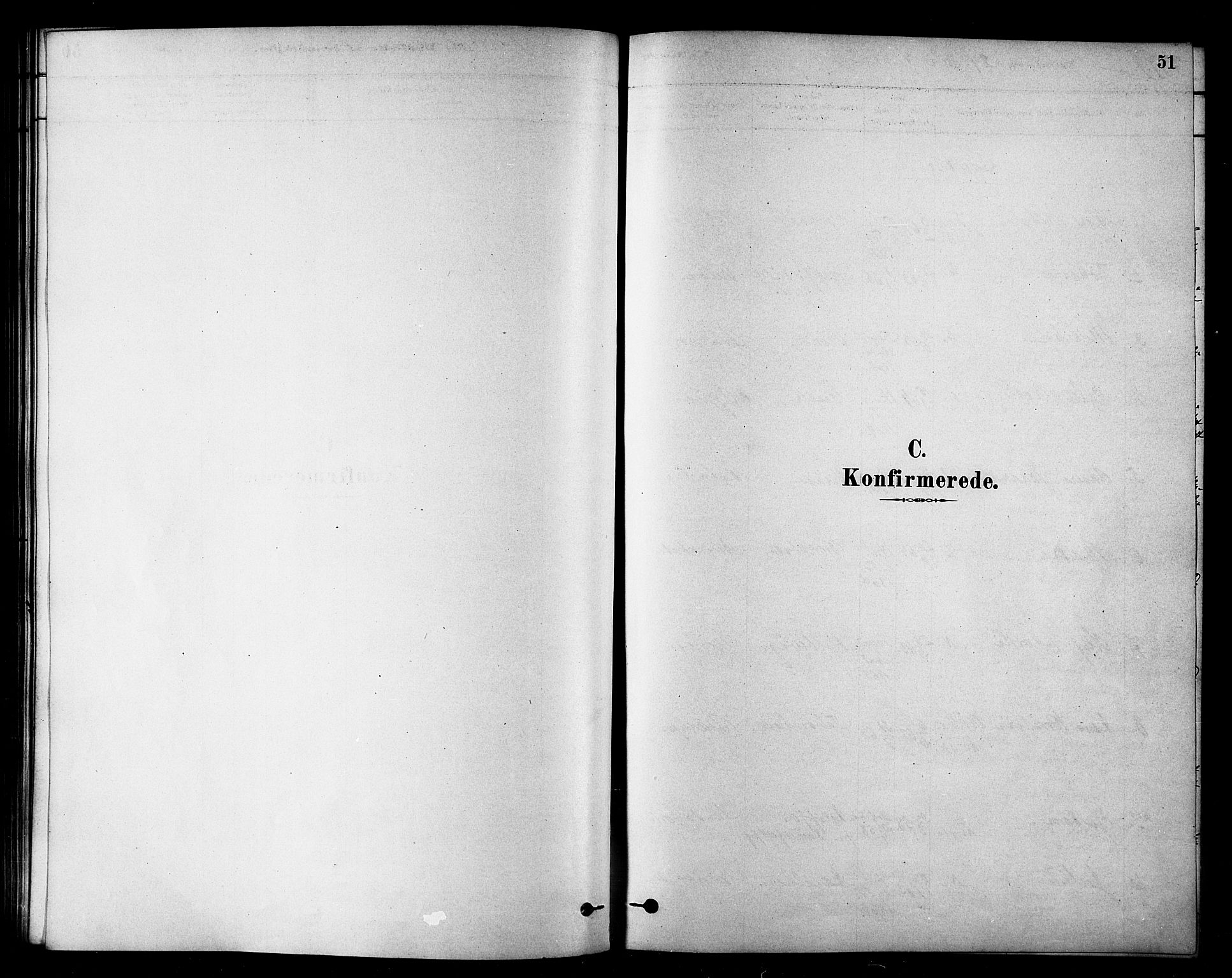 Loppa sokneprestkontor, SATØ/S-1339/H/Ha/L0007kirke: Parish register (official) no. 7, 1879-1889, p. 51