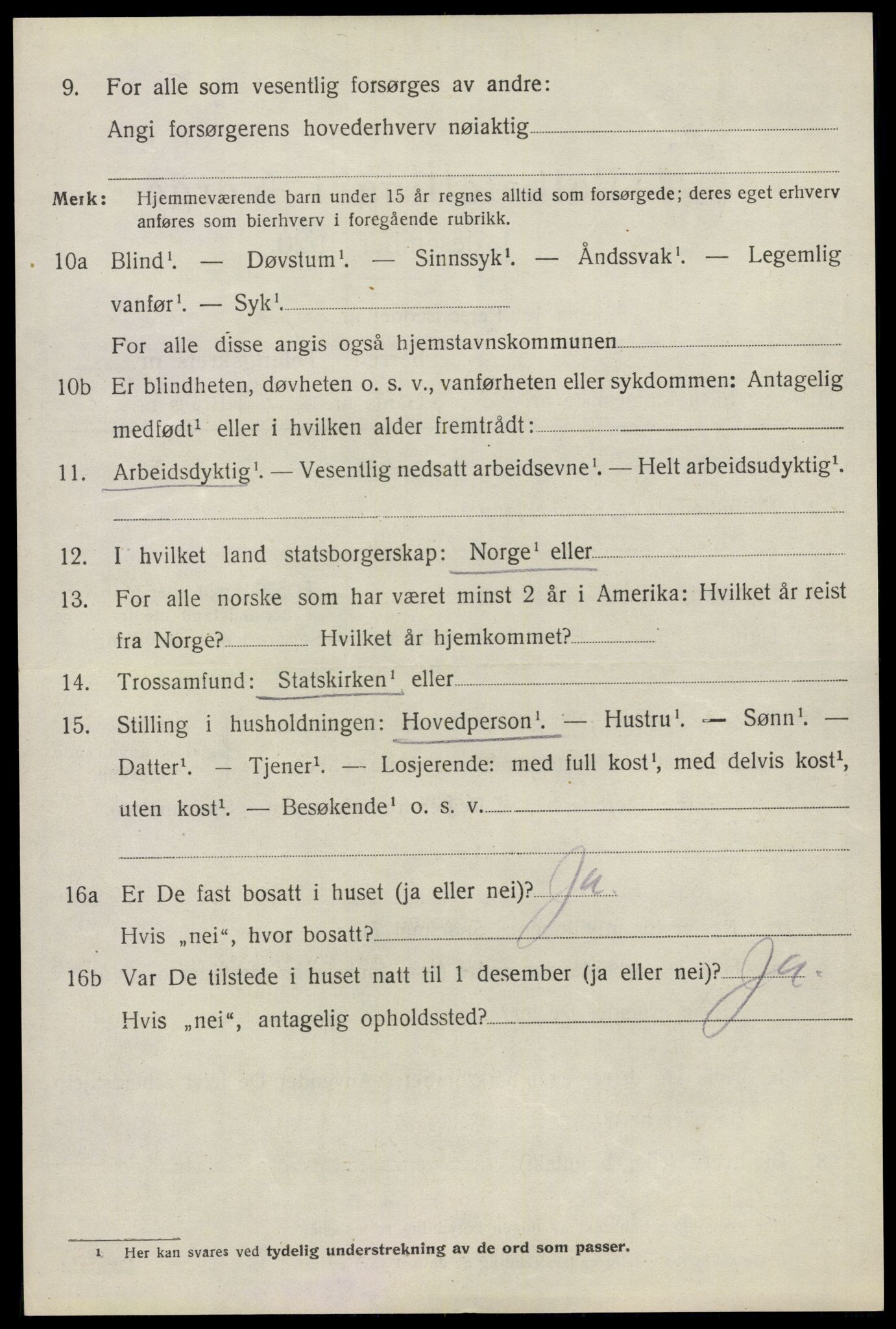 SAO, 1920 census for Bærum, 1920, p. 20629