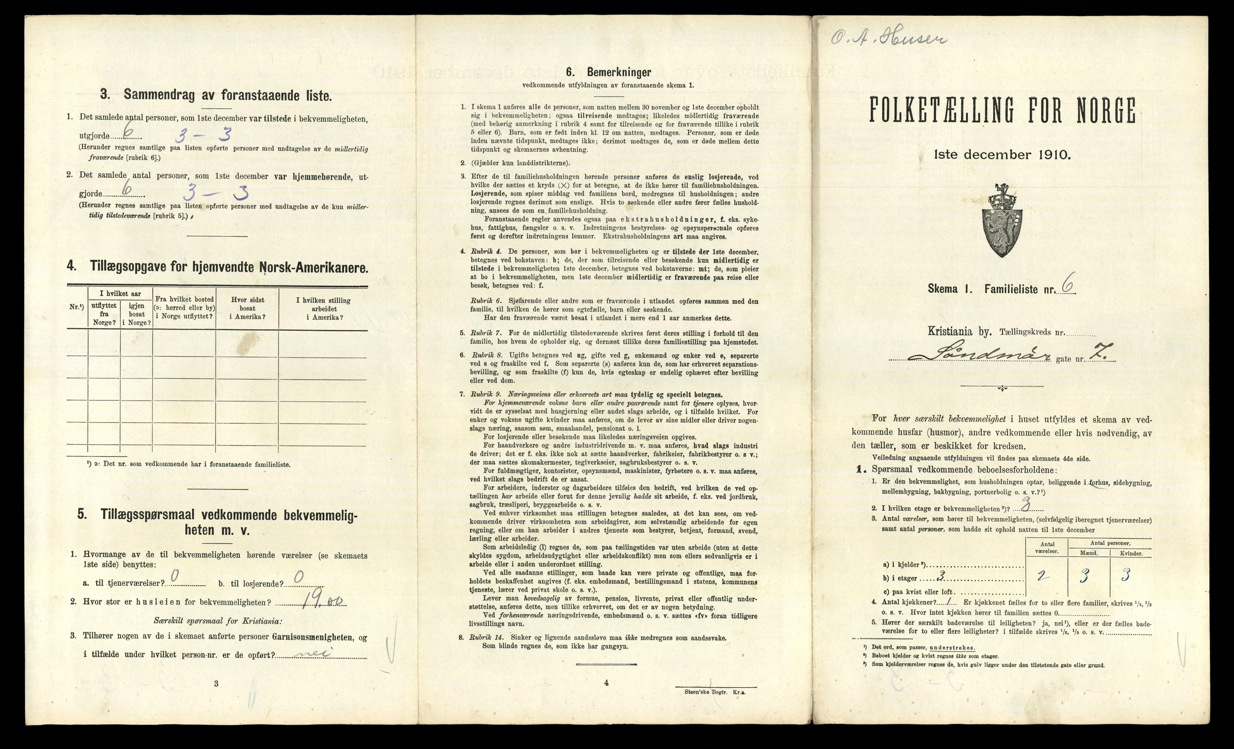 RA, 1910 census for Kristiania, 1910, p. 102201