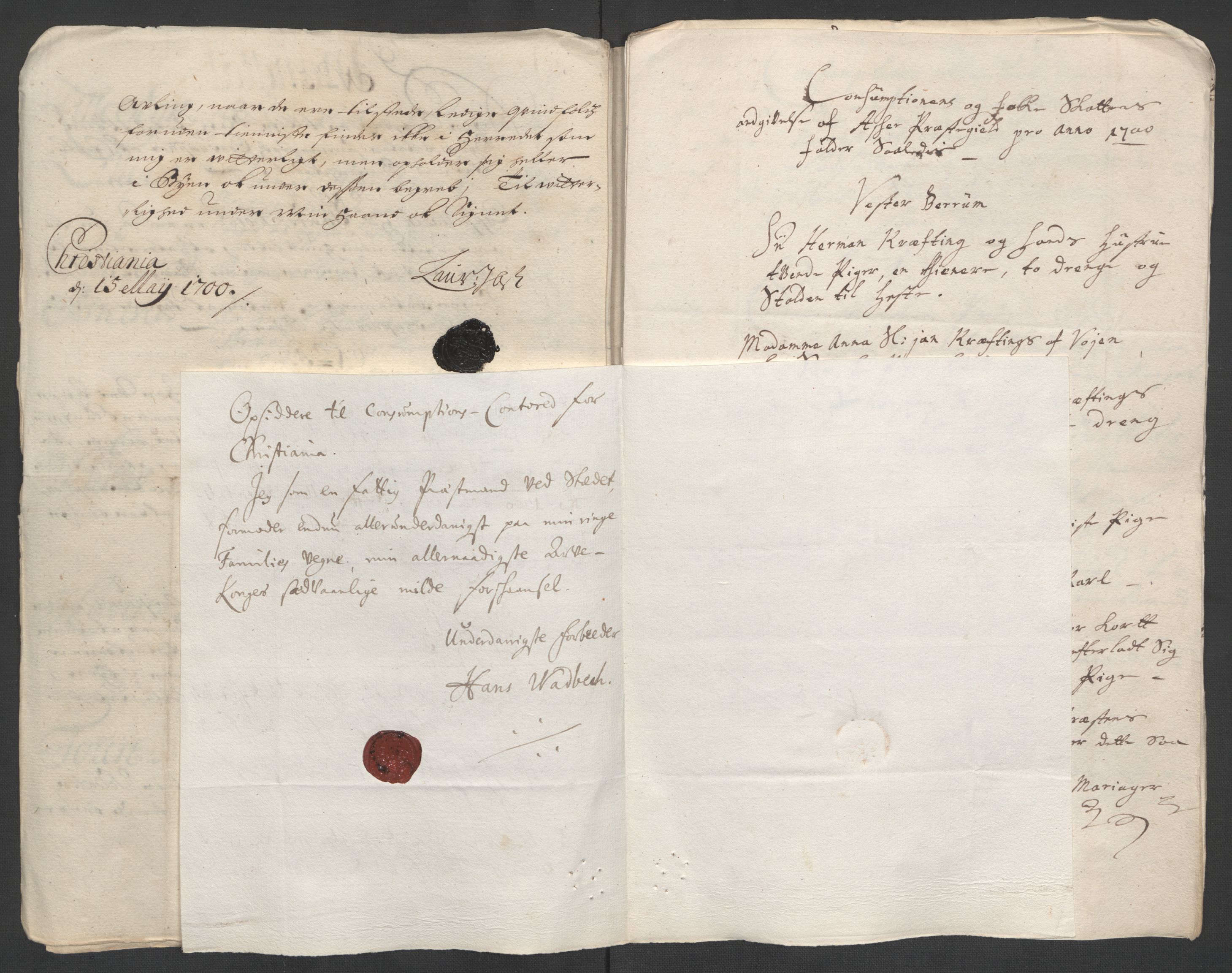 Rentekammeret inntil 1814, Reviderte regnskaper, Fogderegnskap, RA/EA-4092/R10/L0443: Fogderegnskap Aker og Follo, 1700, p. 102