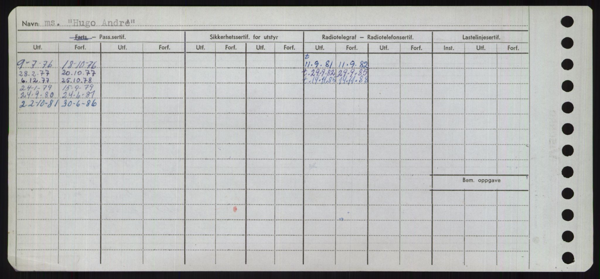 Sjøfartsdirektoratet med forløpere, Skipsmålingen, AV/RA-S-1627/H/Ha/L0003/0001: Fartøy, Hilm-Mar / Fartøy, Hilm-Kol, p. 126