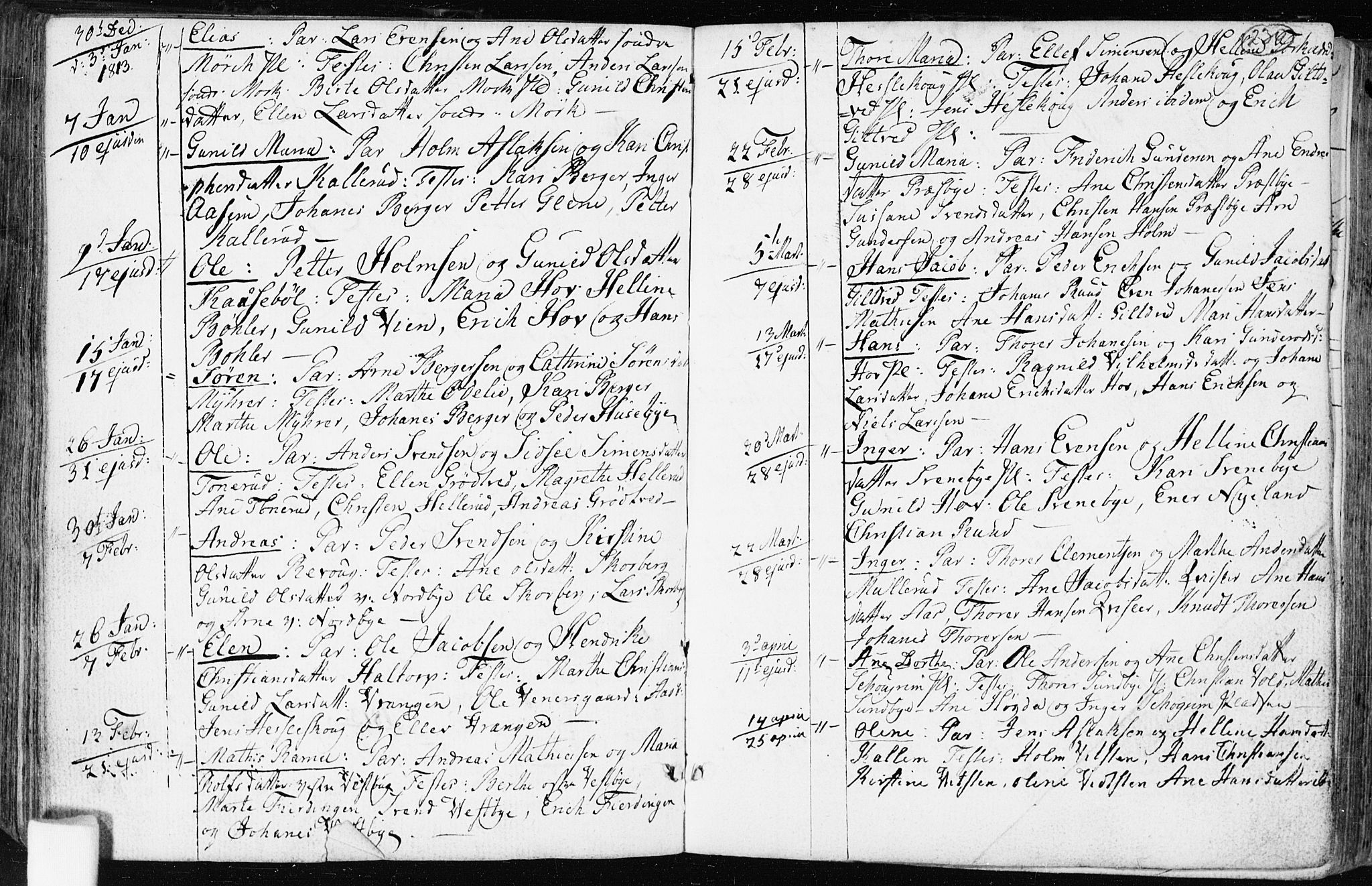 Spydeberg prestekontor Kirkebøker, SAO/A-10924/F/Fa/L0003: Parish register (official) no. I 3, 1778-1814, p. 230