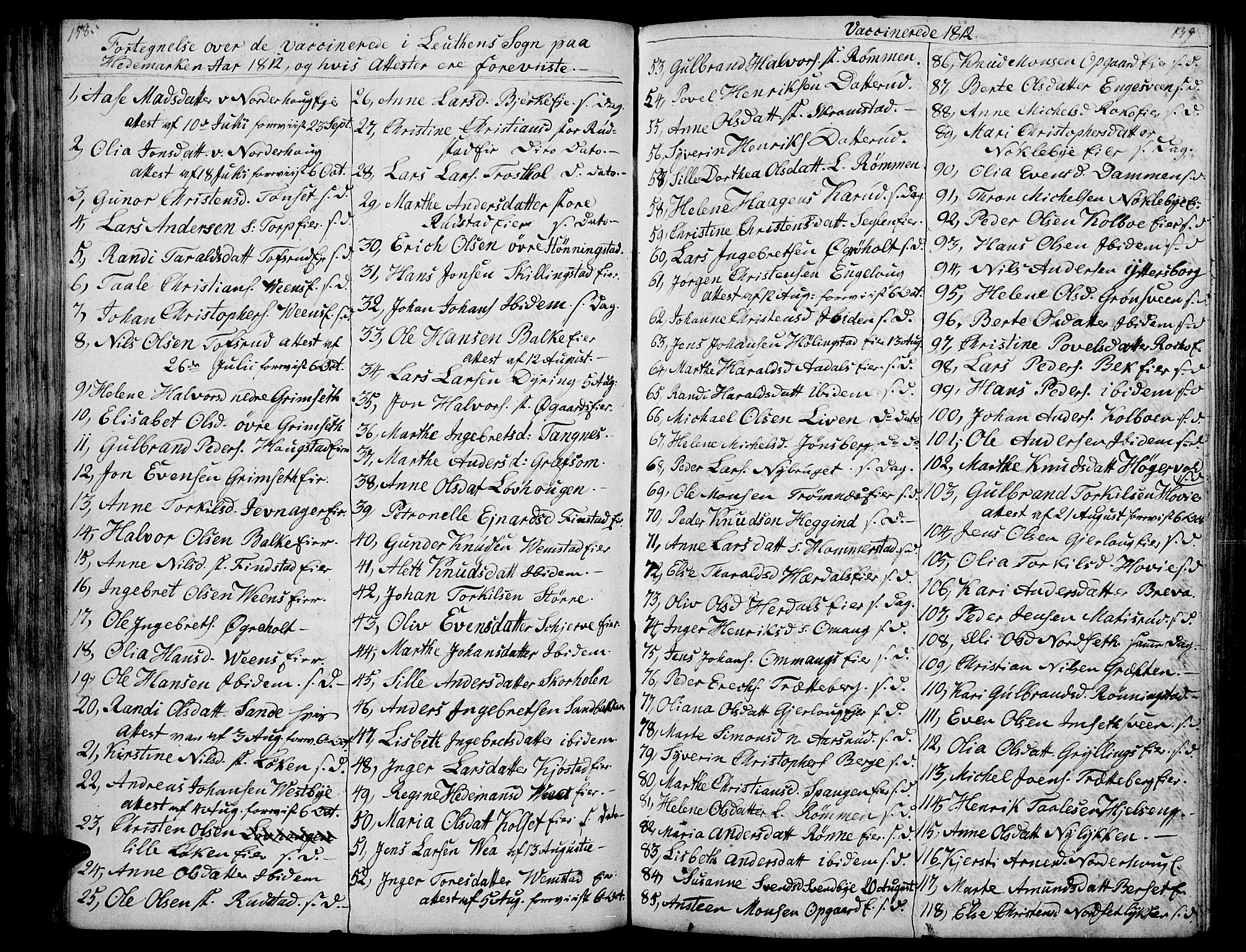 Løten prestekontor, AV/SAH-PREST-022/K/Ka/L0004: Parish register (official) no. 4, 1801-1814, p. 138-139