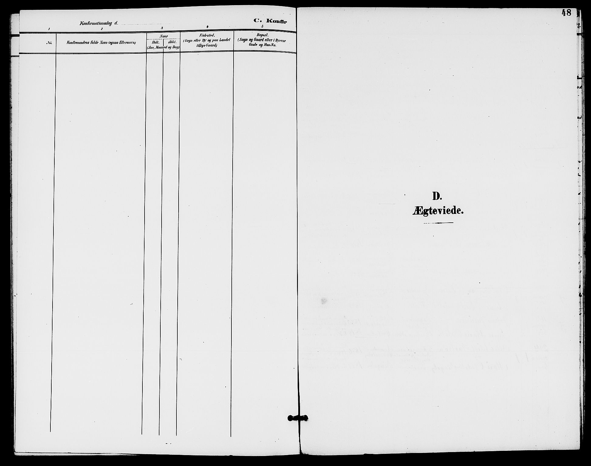 Rødenes prestekontor Kirkebøker, SAO/A-2005/G/Gb/L0001: Parish register (copy) no. II 1, 1901-1910, p. 48