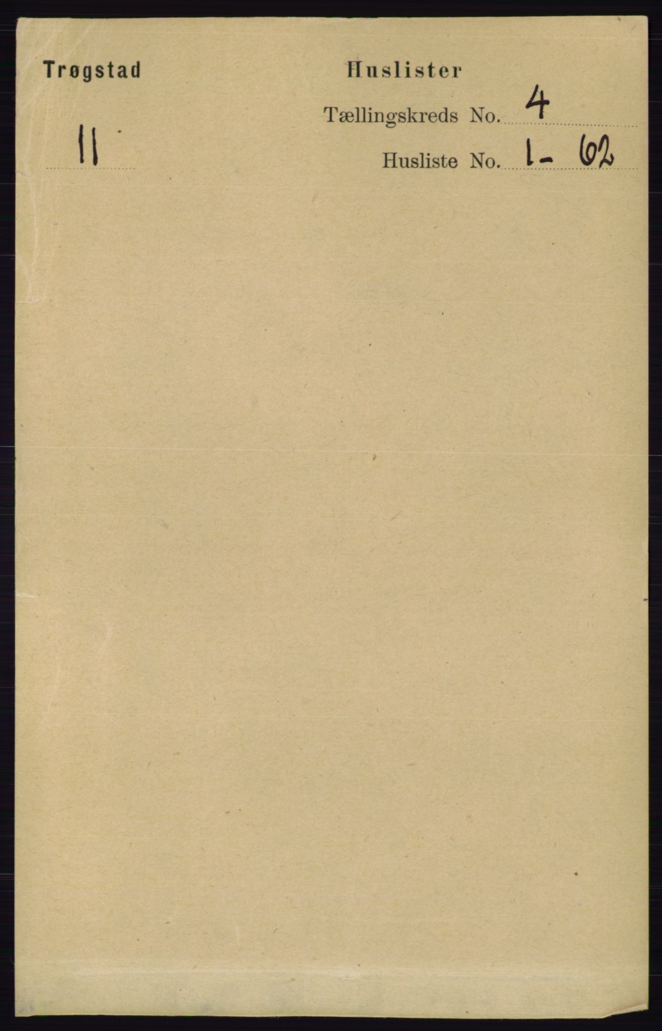 RA, 1891 Census for 0122 Trøgstad, 1891, p. 1514