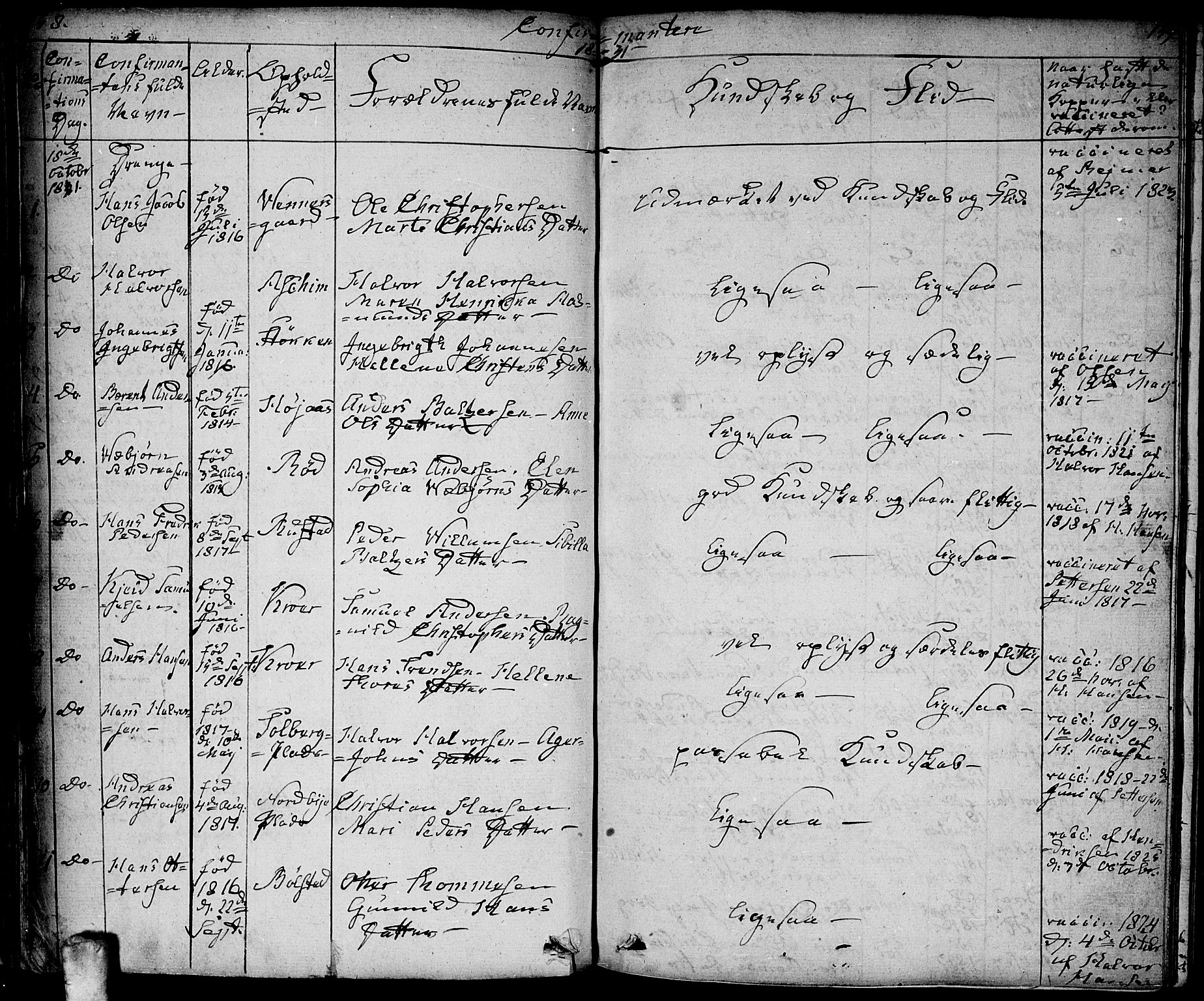 Ås prestekontor Kirkebøker, SAO/A-10894/F/Fa/L0005: Parish register (official) no. I 5, 1827-1840, p. 158-159