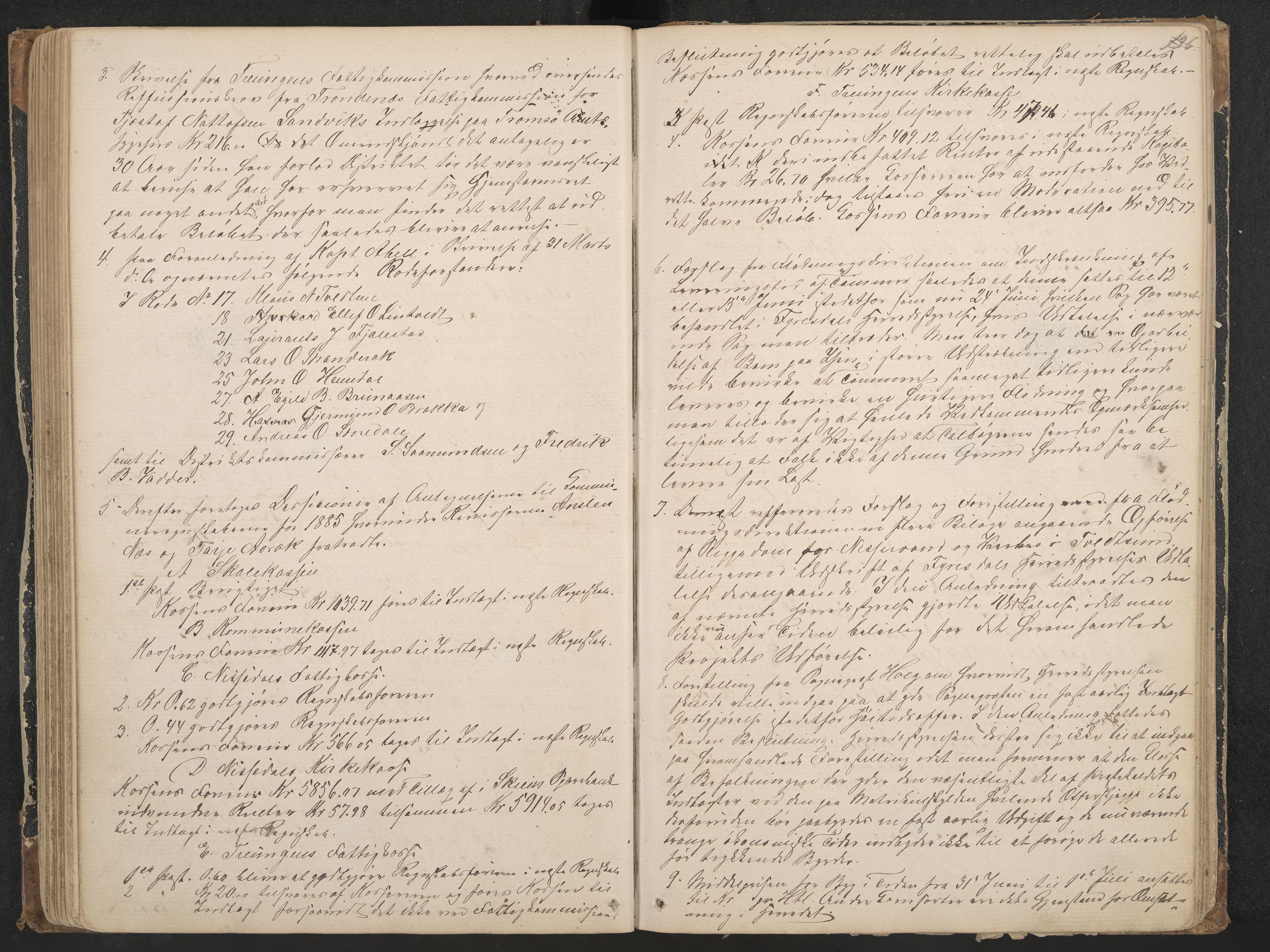 Nissedal formannskap og sentraladministrasjon, IKAK/0830021-1/A/L0002: Møtebok, 1870-1892, p. 136