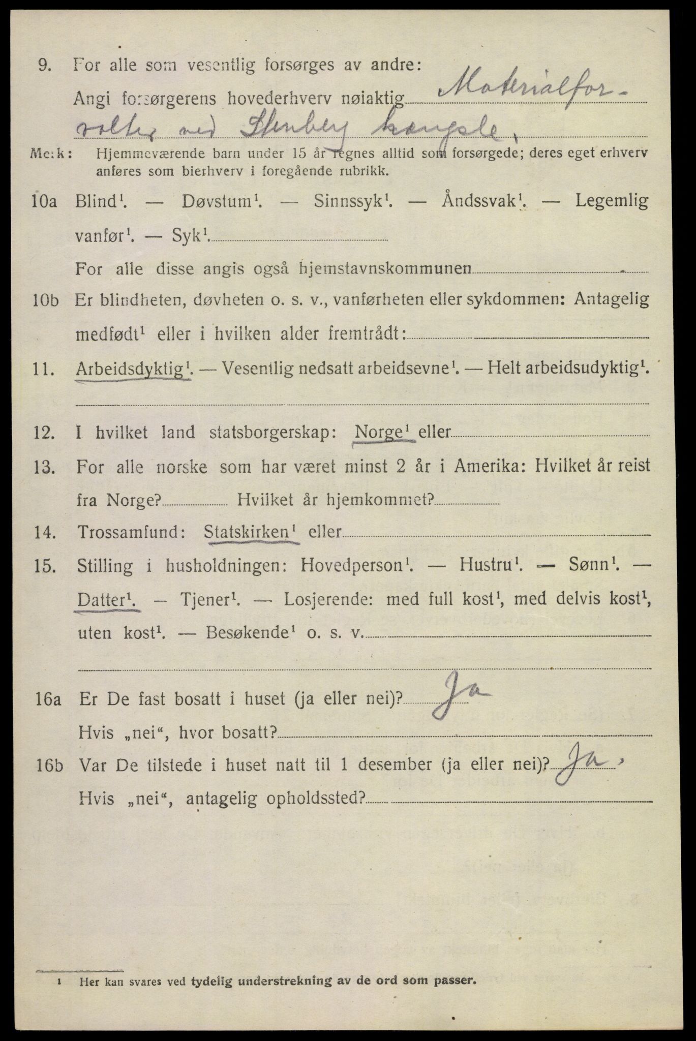 SAKO, 1920 census for Nedre Eiker, 1920, p. 8420