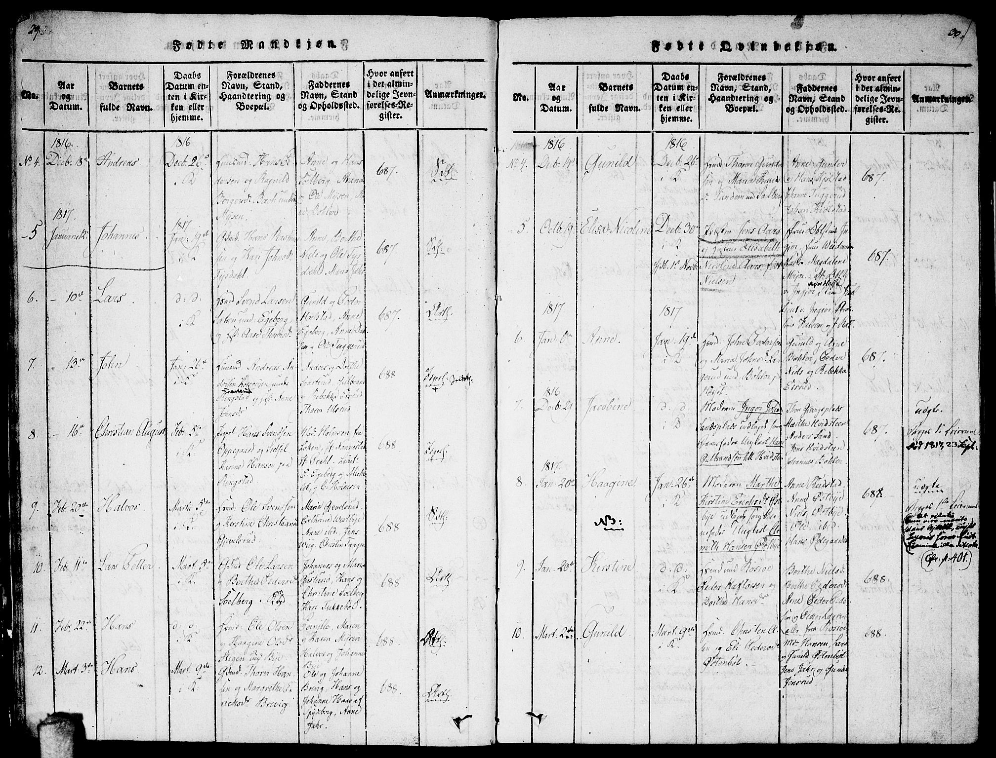 Enebakk prestekontor Kirkebøker, AV/SAO-A-10171c/F/Fa/L0005: Parish register (official) no. I 5, 1790-1825, p. 29-30