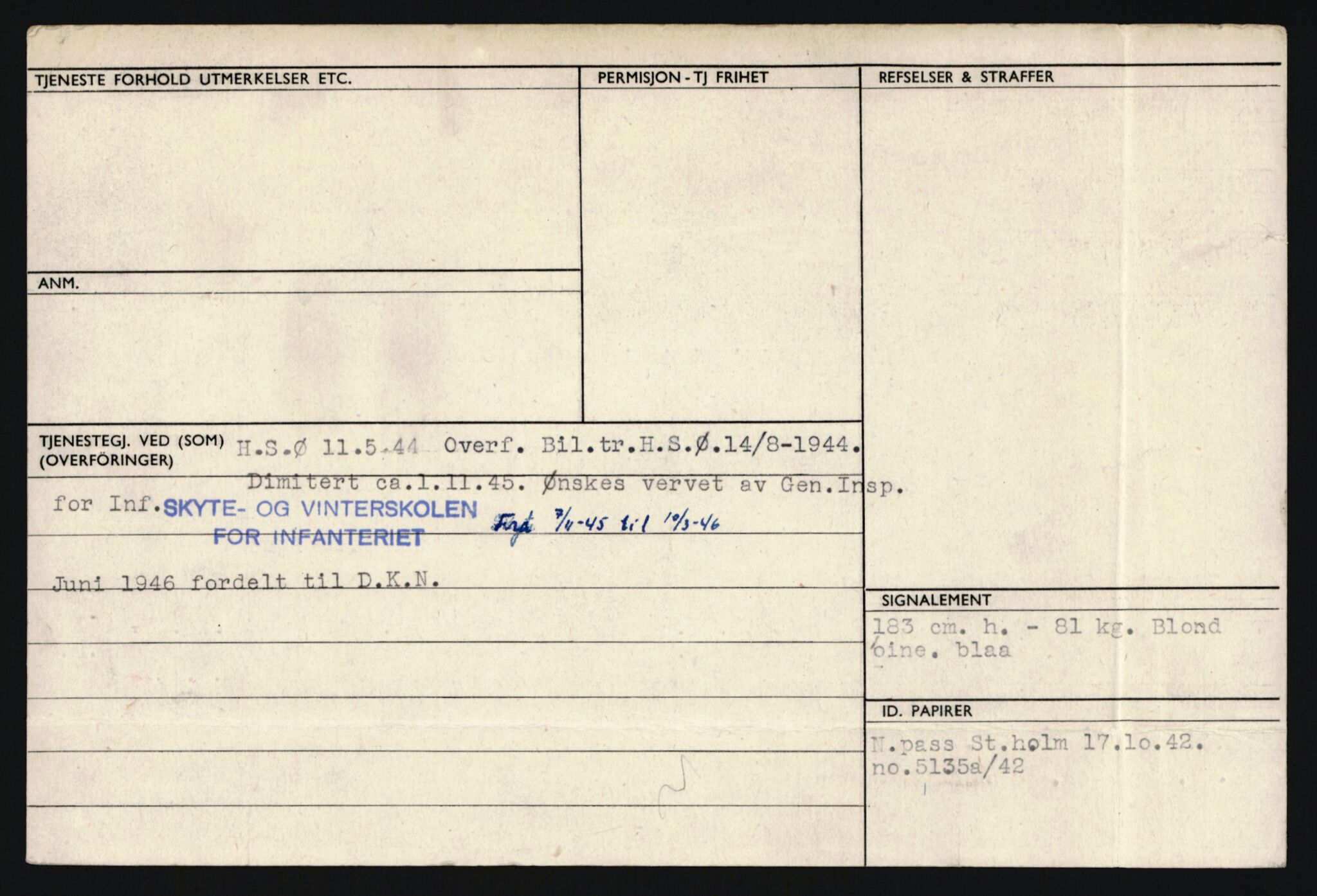 Forsvaret, Sør-Hålogaland landforsvar, AV/RA-RAFA-2552/P/Pa/L0302: Personellmapper for slettet personell, yrkesbefal og vernepliktig befal, født 1913-1916, 1932-1976, p. 347