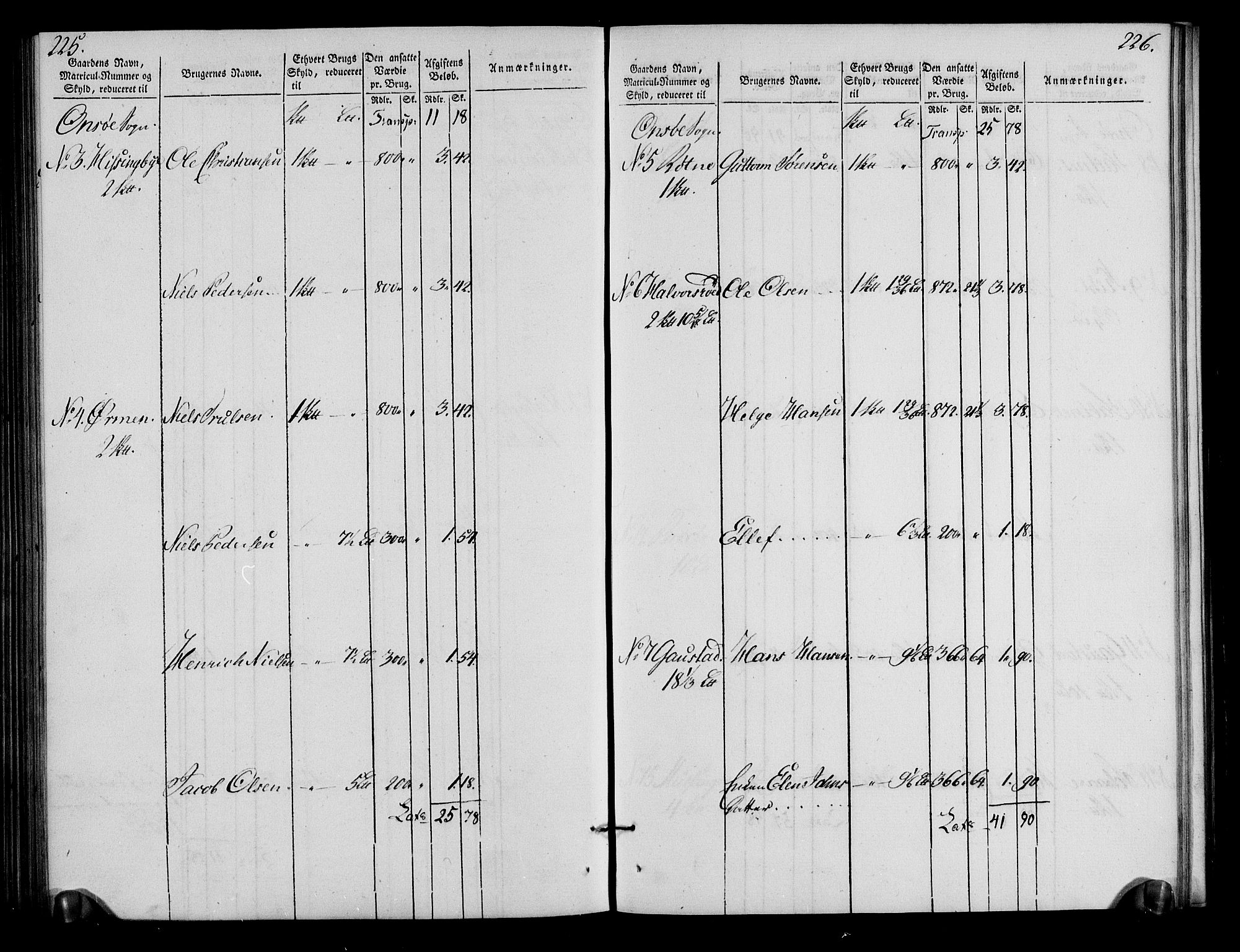 Rentekammeret inntil 1814, Realistisk ordnet avdeling, AV/RA-EA-4070/N/Ne/Nea/L0009: Moss, Tune og Veme fogderi. Oppebørselsregister, 1803-1804, p. 116