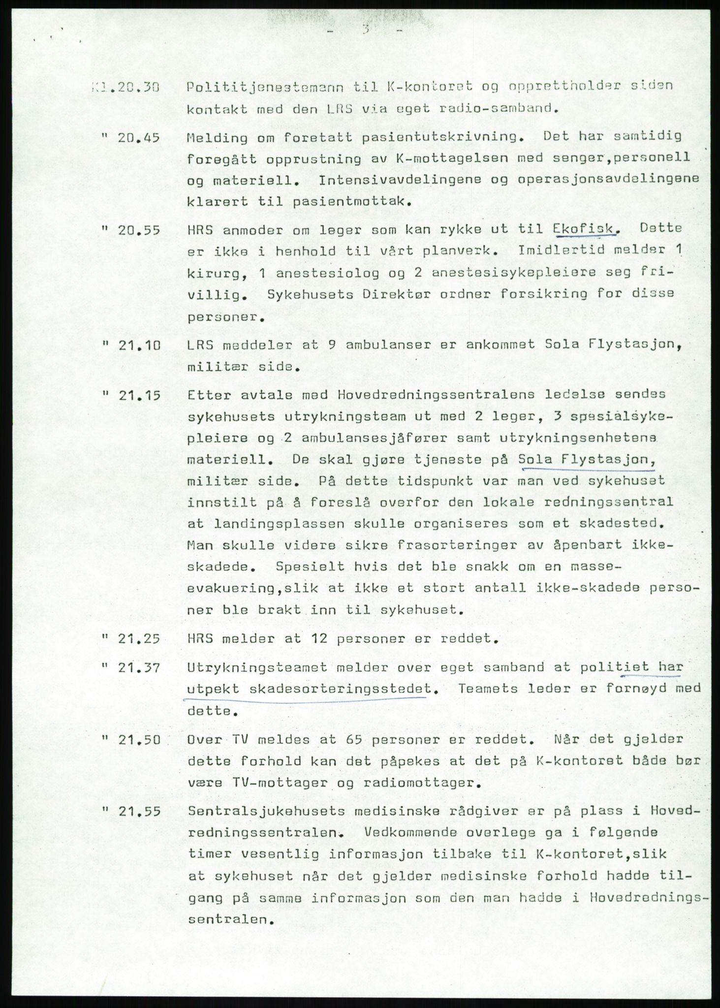 Justisdepartementet, Granskningskommisjonen ved Alexander Kielland-ulykken 27.3.1980, AV/RA-S-1165/D/L0017: P Hjelpefartøy (Doku.liste + P1-P6 av 6)/Q Hovedredningssentralen (Q0-Q27 av 27), 1980-1981, p. 319