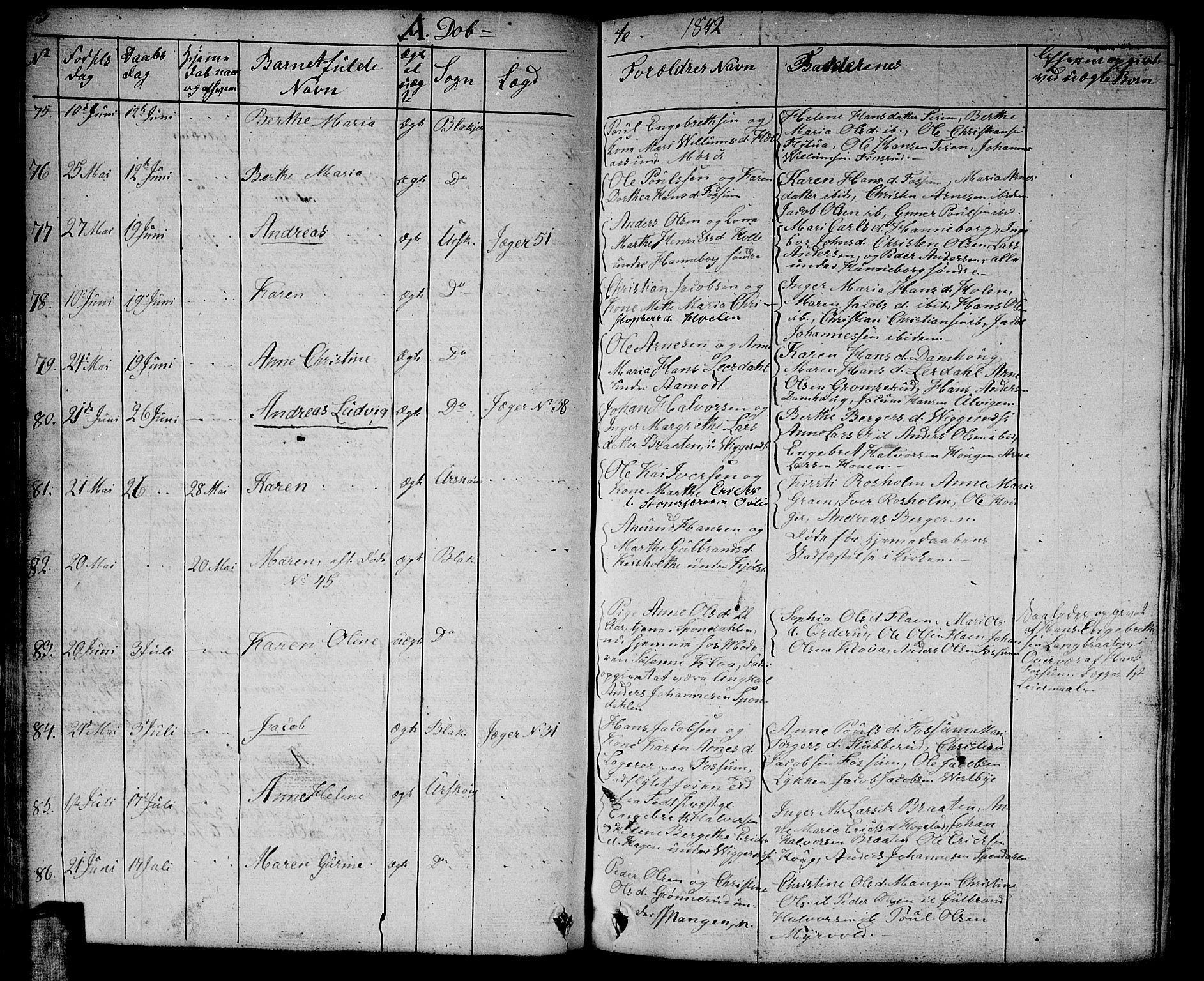 Aurskog prestekontor Kirkebøker, AV/SAO-A-10304a/G/Ga/L0002: Parish register (copy) no. I 2, 1829-1857, p. 93