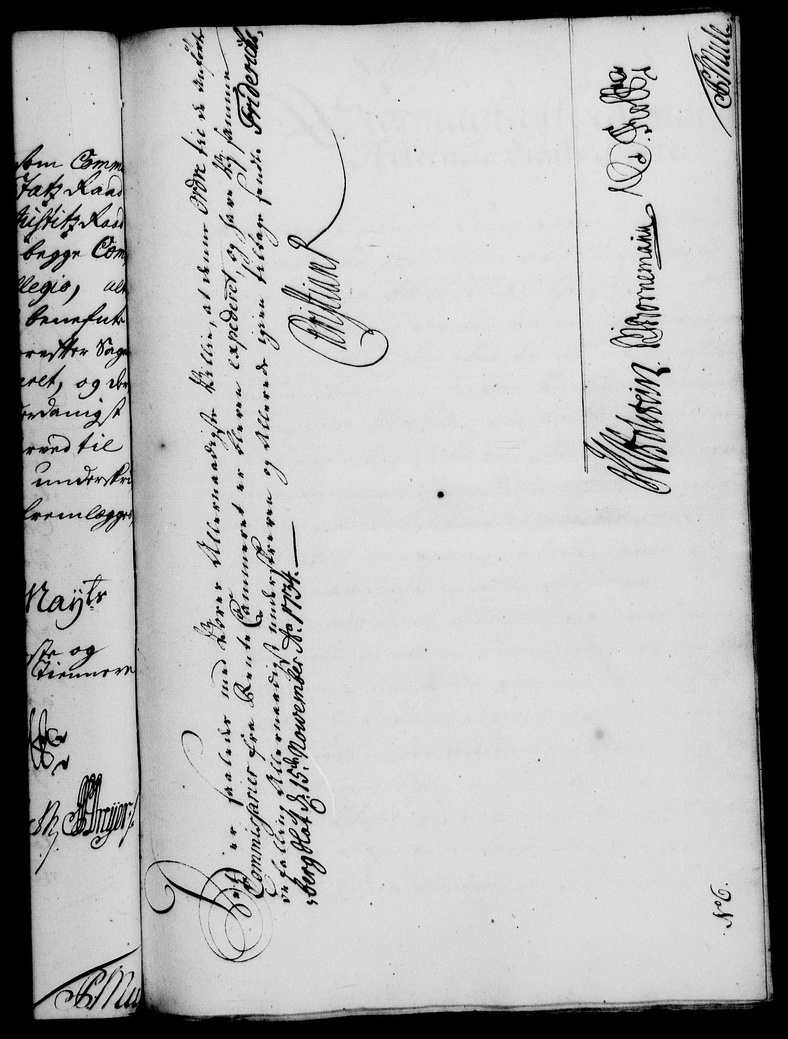 Rentekammeret, Kammerkanselliet, AV/RA-EA-3111/G/Gf/Gfa/L0017: Norsk relasjons- og resolusjonsprotokoll (merket RK 52.17), 1734, p. 533