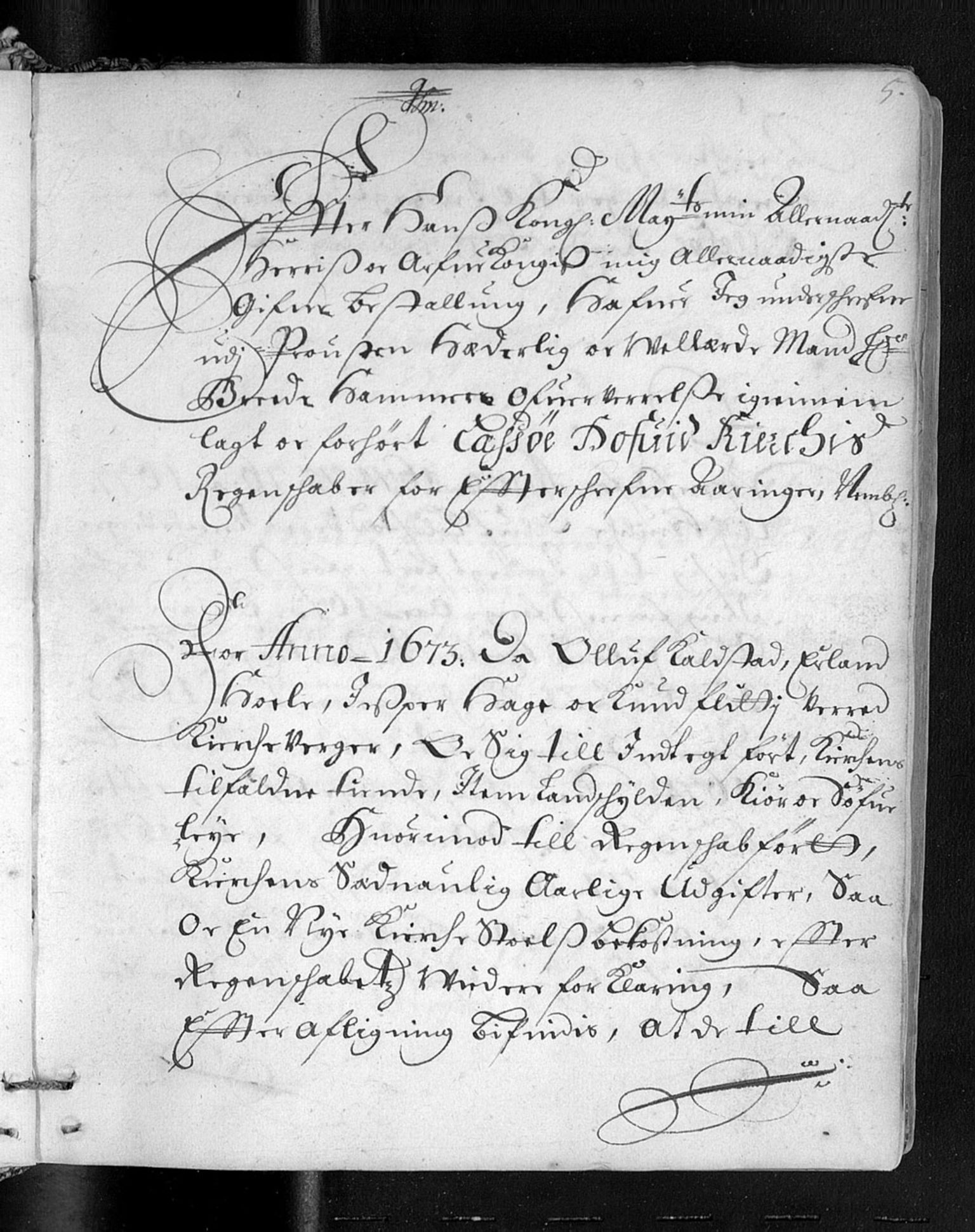 Kirkestoler i Oppland fylke, AV/SAH-KIRKESTOL-002/F/Fa/Faa/L0001: Kirkestol for Lesja, 1682-1724, p. 5a