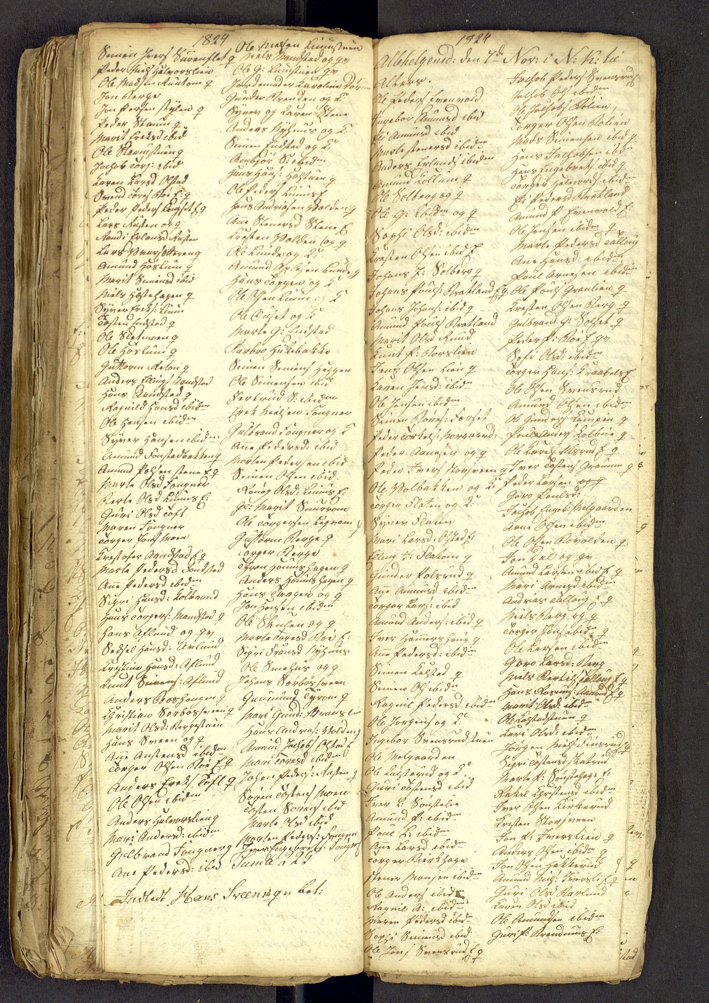 Gausdal prestekontor, AV/SAH-PREST-090/H/Ha: Parish register draft no. -, 1809-1827