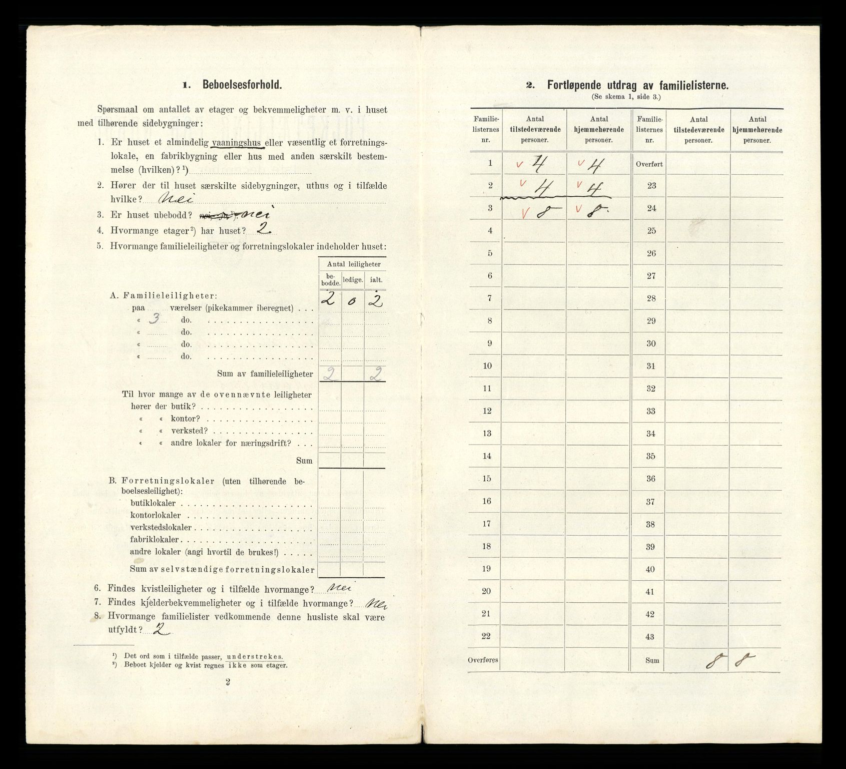 RA, 1910 census for Kristiansand, 1910, p. 789