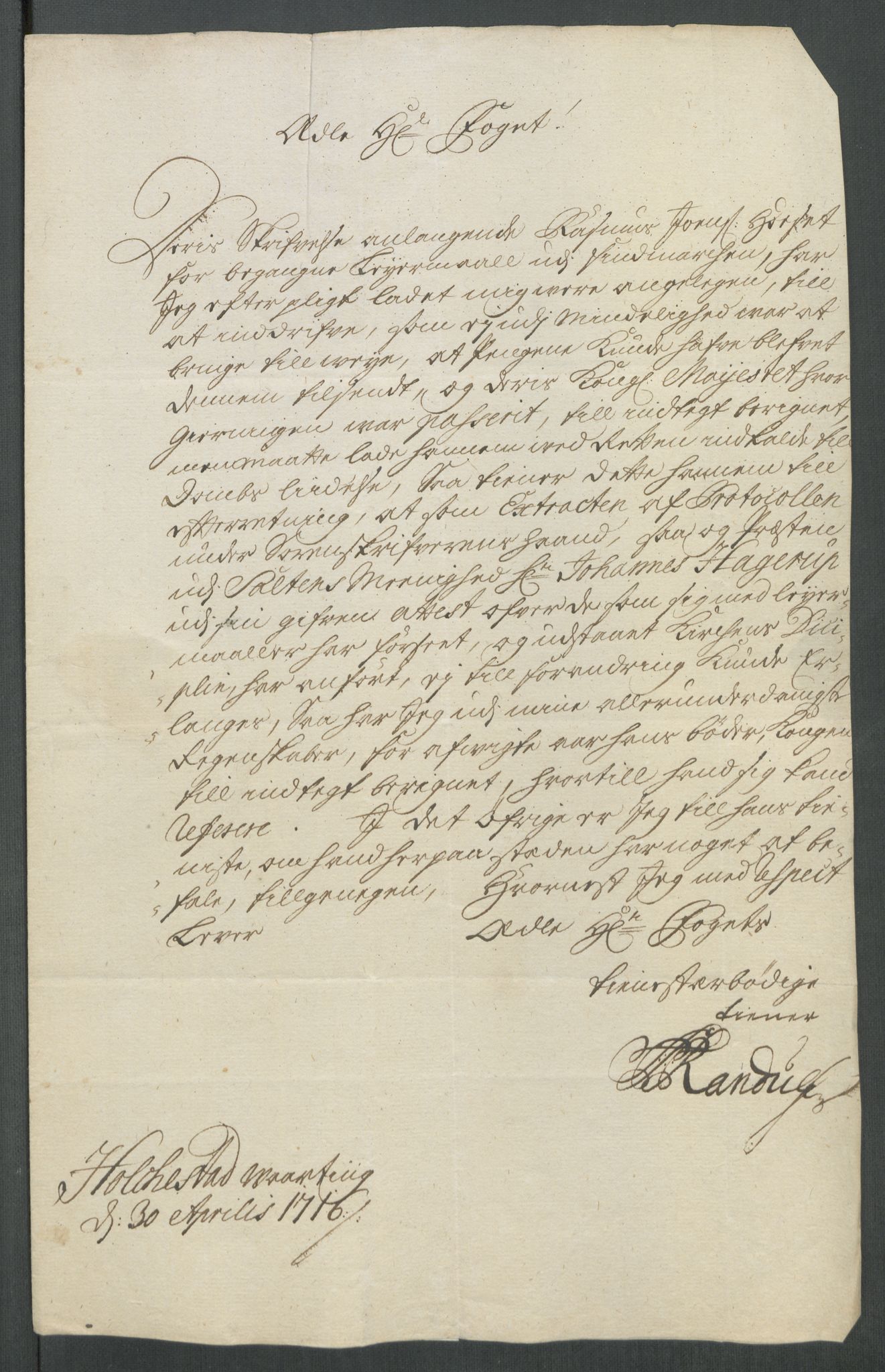 Rentekammeret inntil 1814, Reviderte regnskaper, Fogderegnskap, AV/RA-EA-4092/R69/L4857: Fogderegnskap Finnmark/Vardøhus, 1716-1718, p. 421