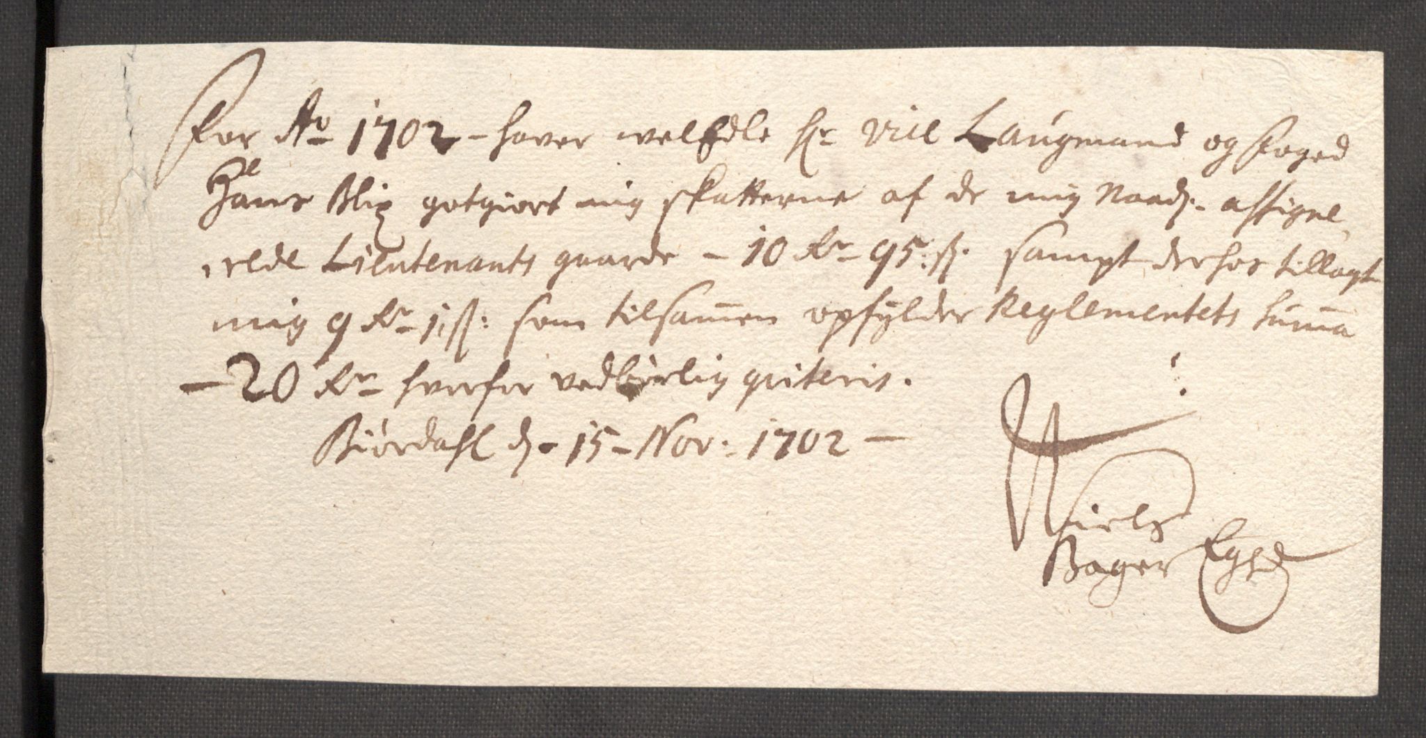 Rentekammeret inntil 1814, Reviderte regnskaper, Fogderegnskap, AV/RA-EA-4092/R52/L3312: Fogderegnskap Sogn, 1702, p. 205