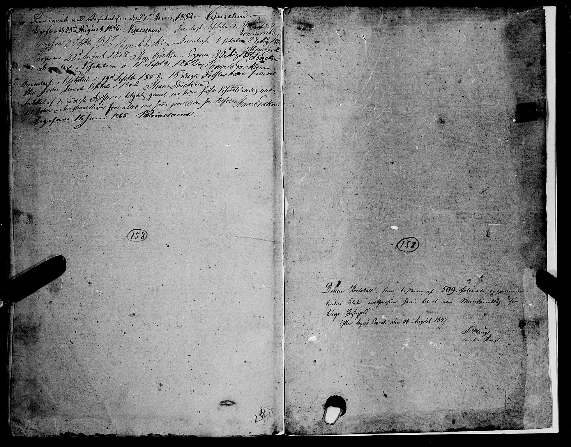 Vik sokneprestembete, AV/SAB-A-81501/H/Haa/Haaa/L0008: Parish register (official) no. A 8, 1846-1865