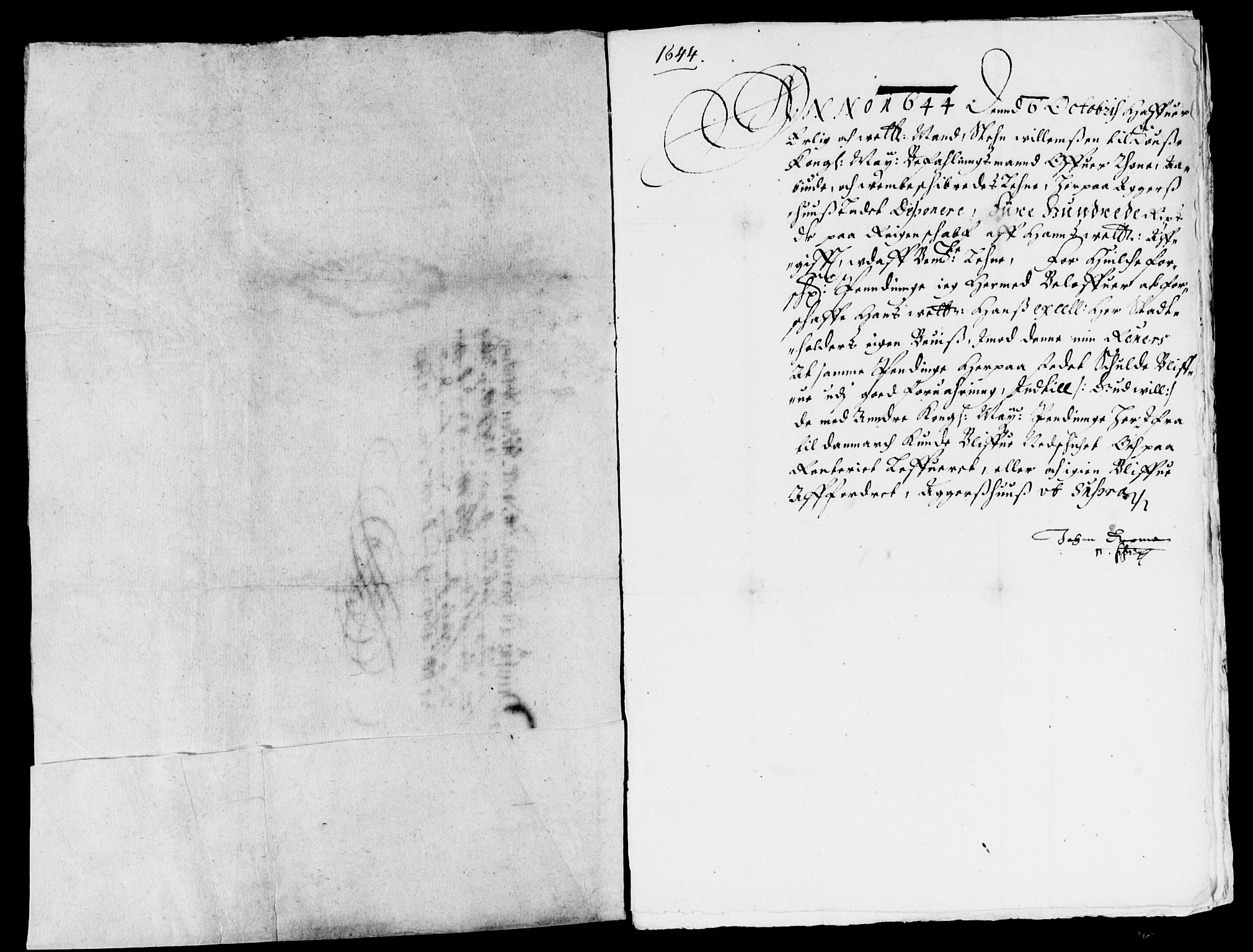 Rentekammeret inntil 1814, Reviderte regnskaper, Lensregnskaper, AV/RA-EA-5023/R/Rb/Rbc/L0006: Tune, Åbygge og Veme len, 1644-1647