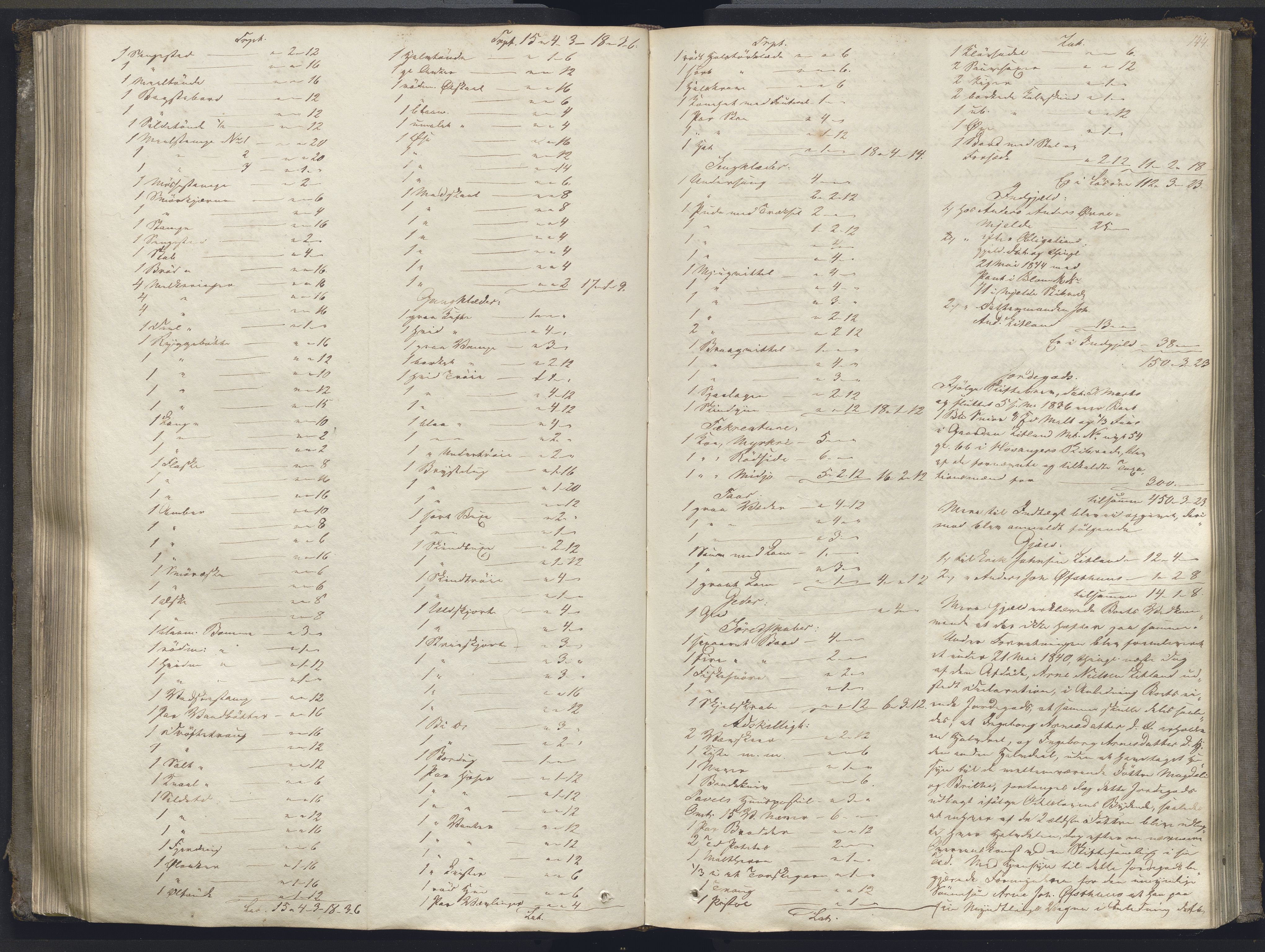 Nordhordland sorenskrivar, SAB/A-2901/1/H/Hb/L0002: Registreringsprotokollar, 1845-1846, p. 144