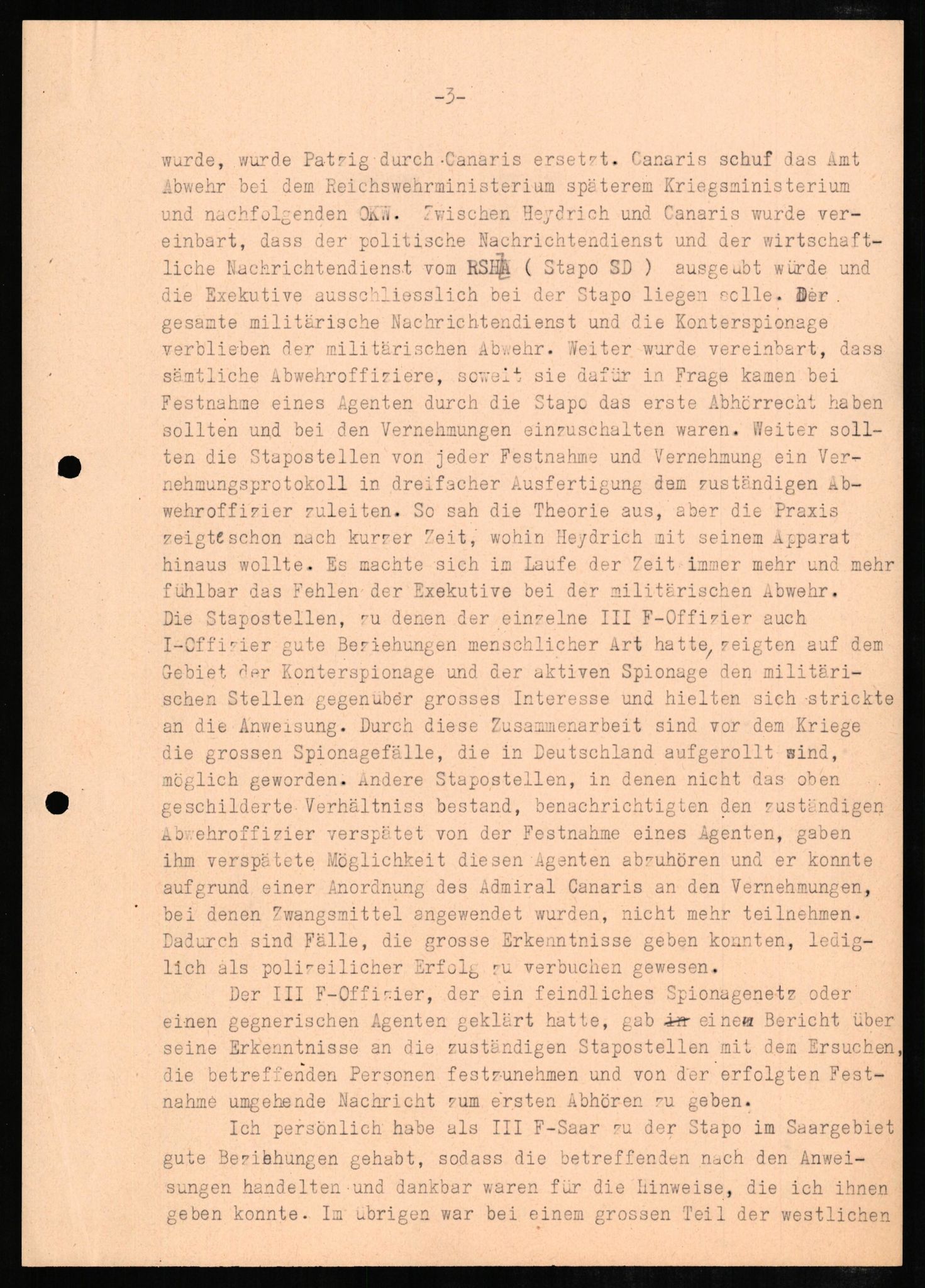 Forsvaret, Forsvarets overkommando II, AV/RA-RAFA-3915/D/Db/L0009: CI Questionaires. Tyske okkupasjonsstyrker i Norge. Tyskere., 1945-1946, p. 119