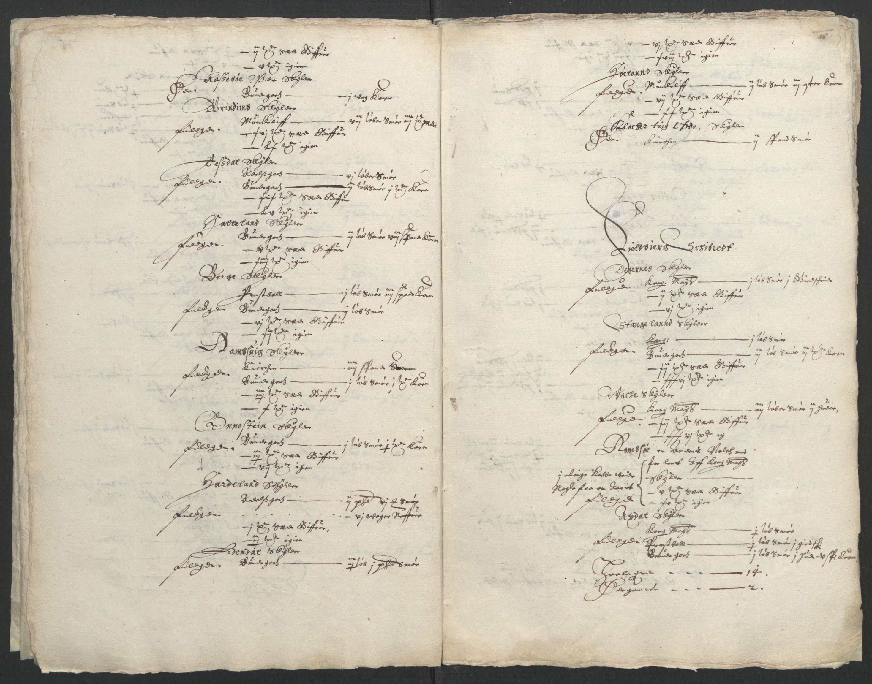 Stattholderembetet 1572-1771, RA/EA-2870/Ek/L0004/0001: Jordebøker til utlikning av garnisonsskatt 1624-1626: / Jordebøker for Bergenhus len, 1626, p. 19