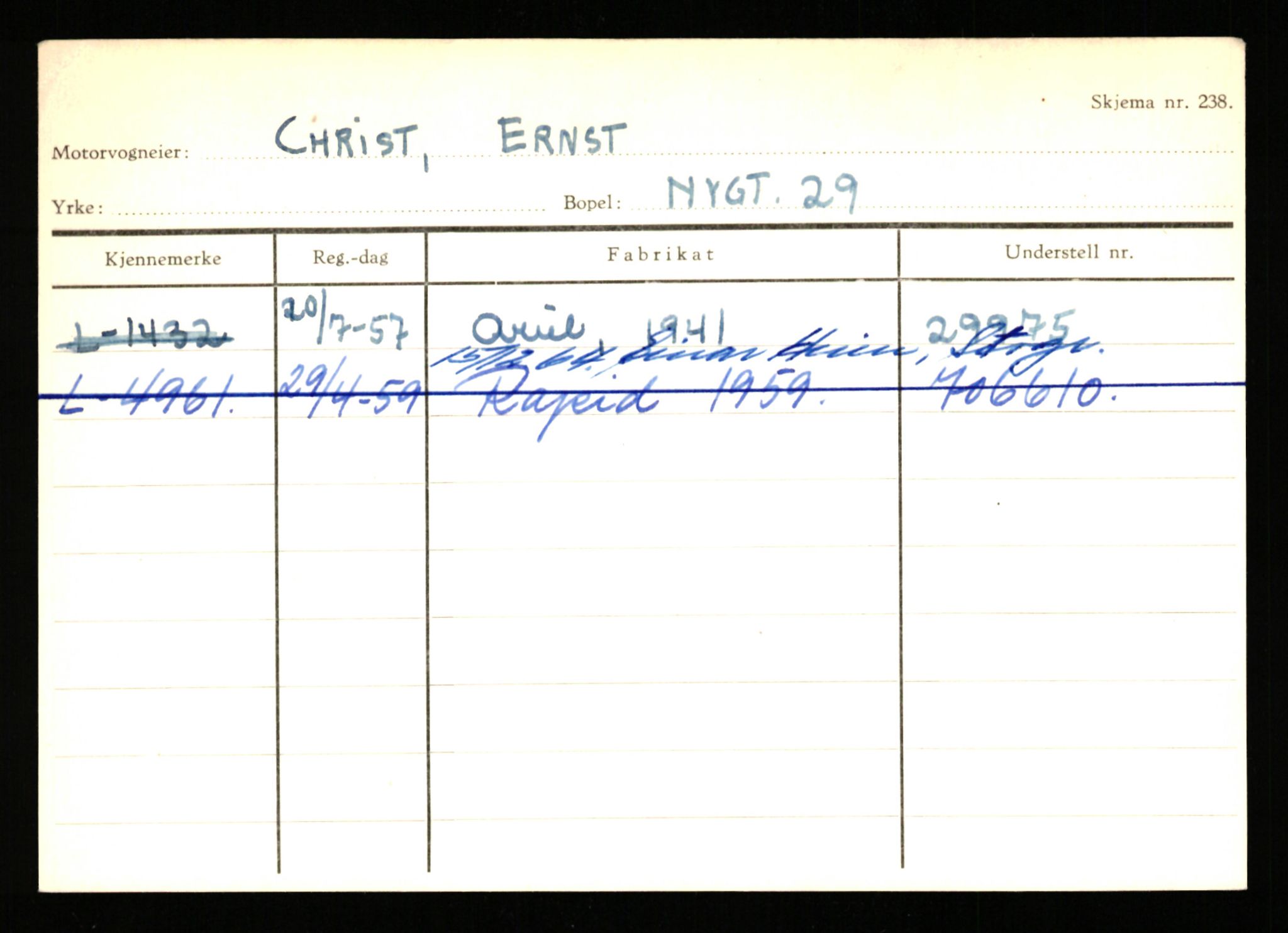 Stavanger trafikkstasjon, AV/SAST-A-101942/0/H/L0005: Bue - Dahlstrøm, 1930-1971, p. 2191