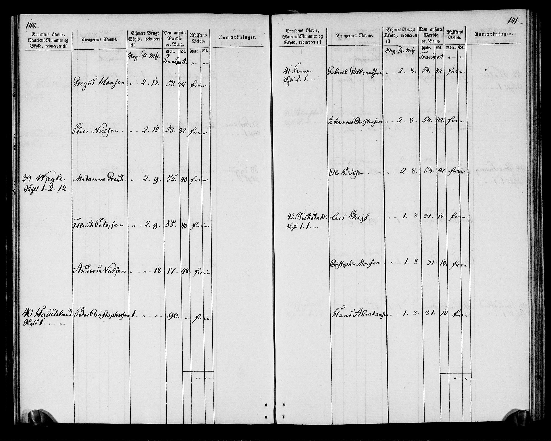 Rentekammeret inntil 1814, Realistisk ordnet avdeling, AV/RA-EA-4070/N/Ne/Nea/L0164: Vesterålen, Andenes og Lofoten fogderi. Oppebørselsregister, 1803, p. 73