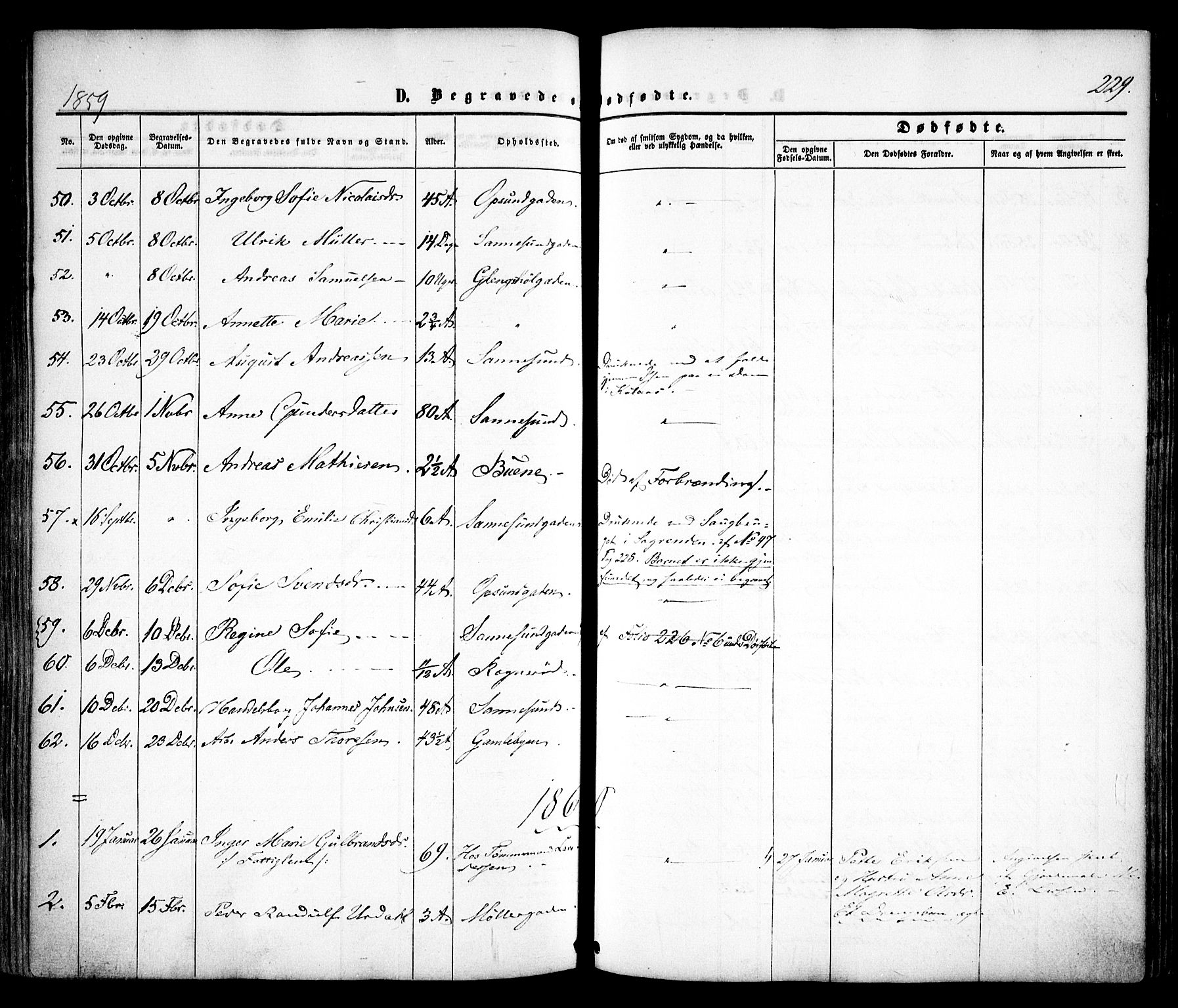 Sarpsborg prestekontor Kirkebøker, AV/SAO-A-2006/F/Fa/L0001: Parish register (official) no. 1, 1859-1868, p. 229