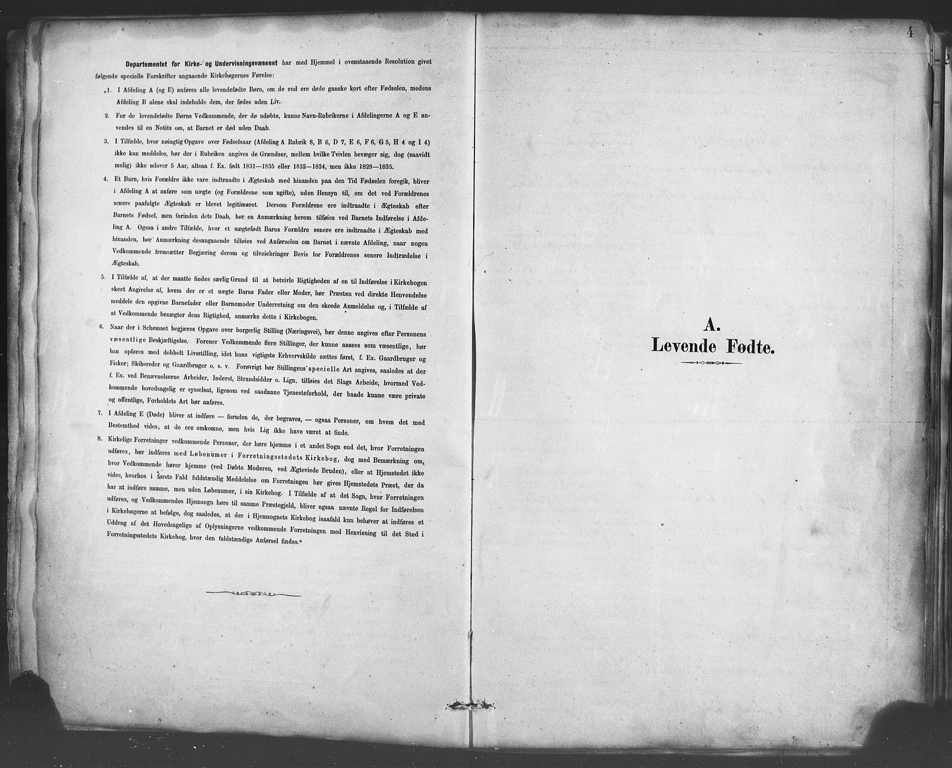Mariakirken Sokneprestembete, SAB/A-76901/H/Haa/L0007: Parish register (official) no. A 7, 1878-1893, p. 4