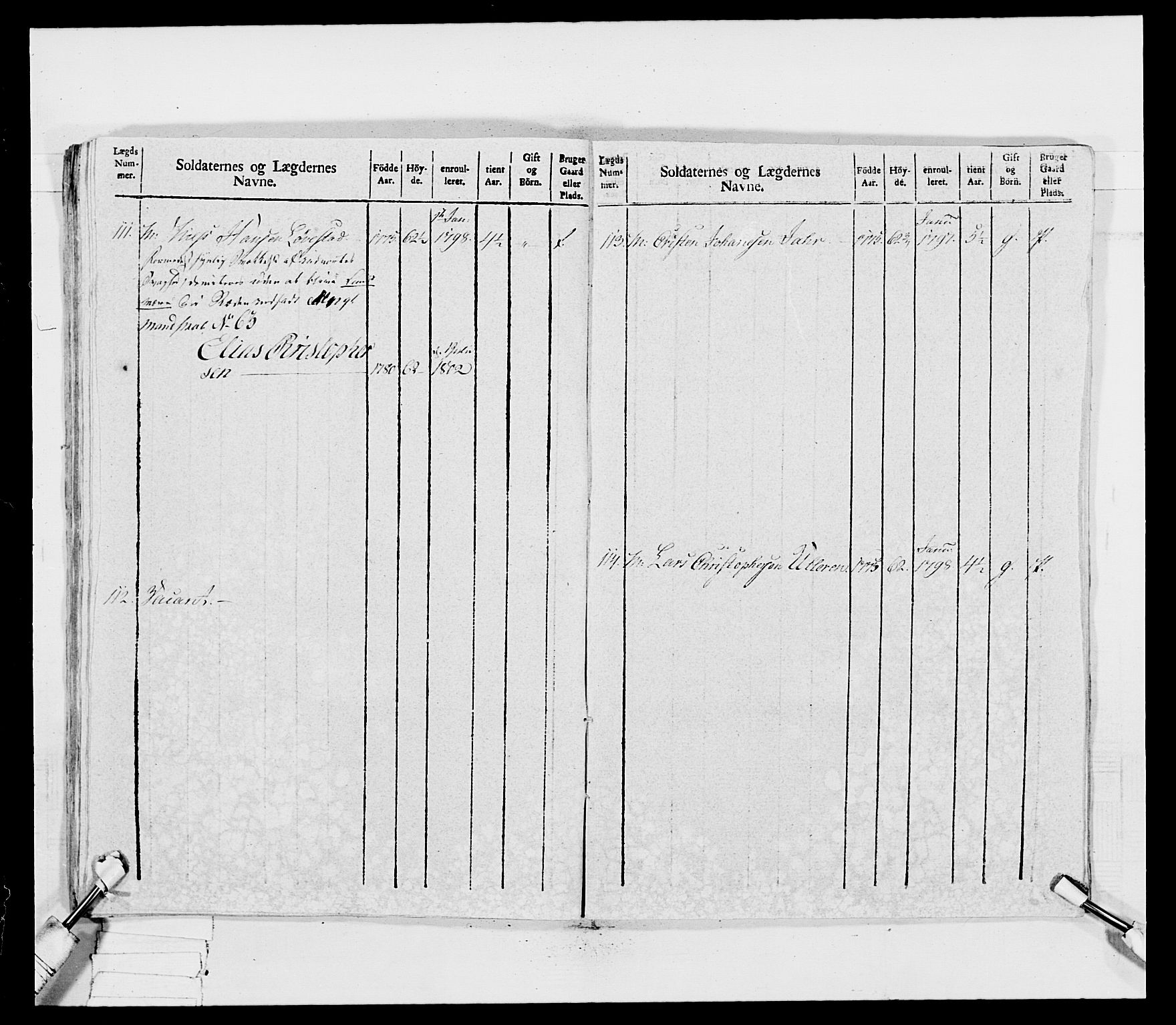 Generalitets- og kommissariatskollegiet, Det kongelige norske kommissariatskollegium, AV/RA-EA-5420/E/Eh/L0031b: Nordafjelske gevorbne infanteriregiment, 1802, p. 262