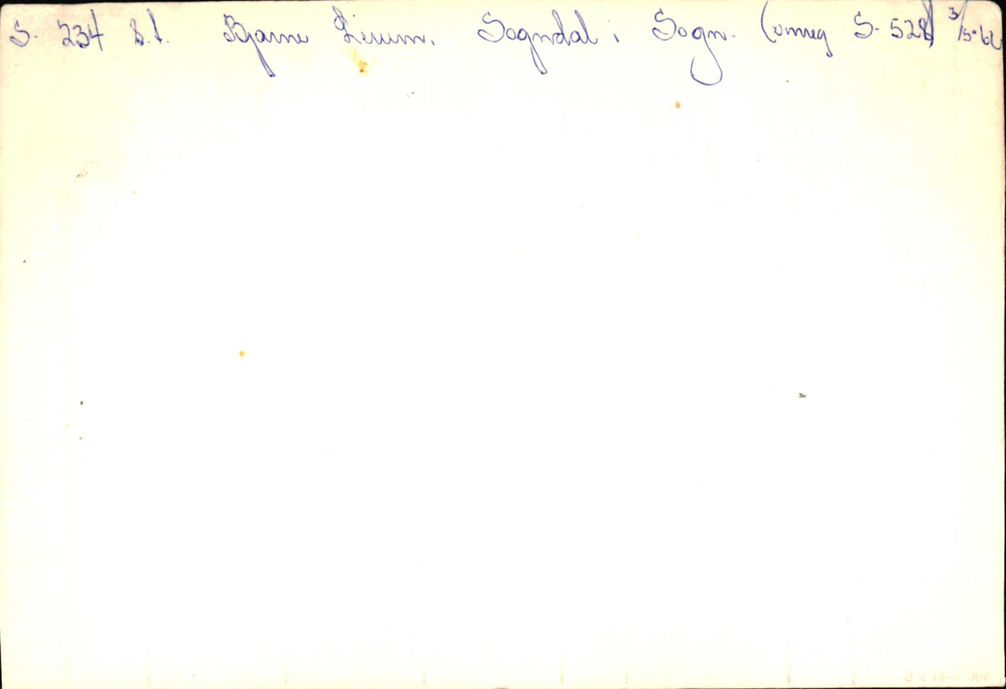 Statens vegvesen, Sogn og Fjordane vegkontor, SAB/A-5301/4/F/L0124: Eigarregister Sogndal A-U, 1945-1975, p. 1448
